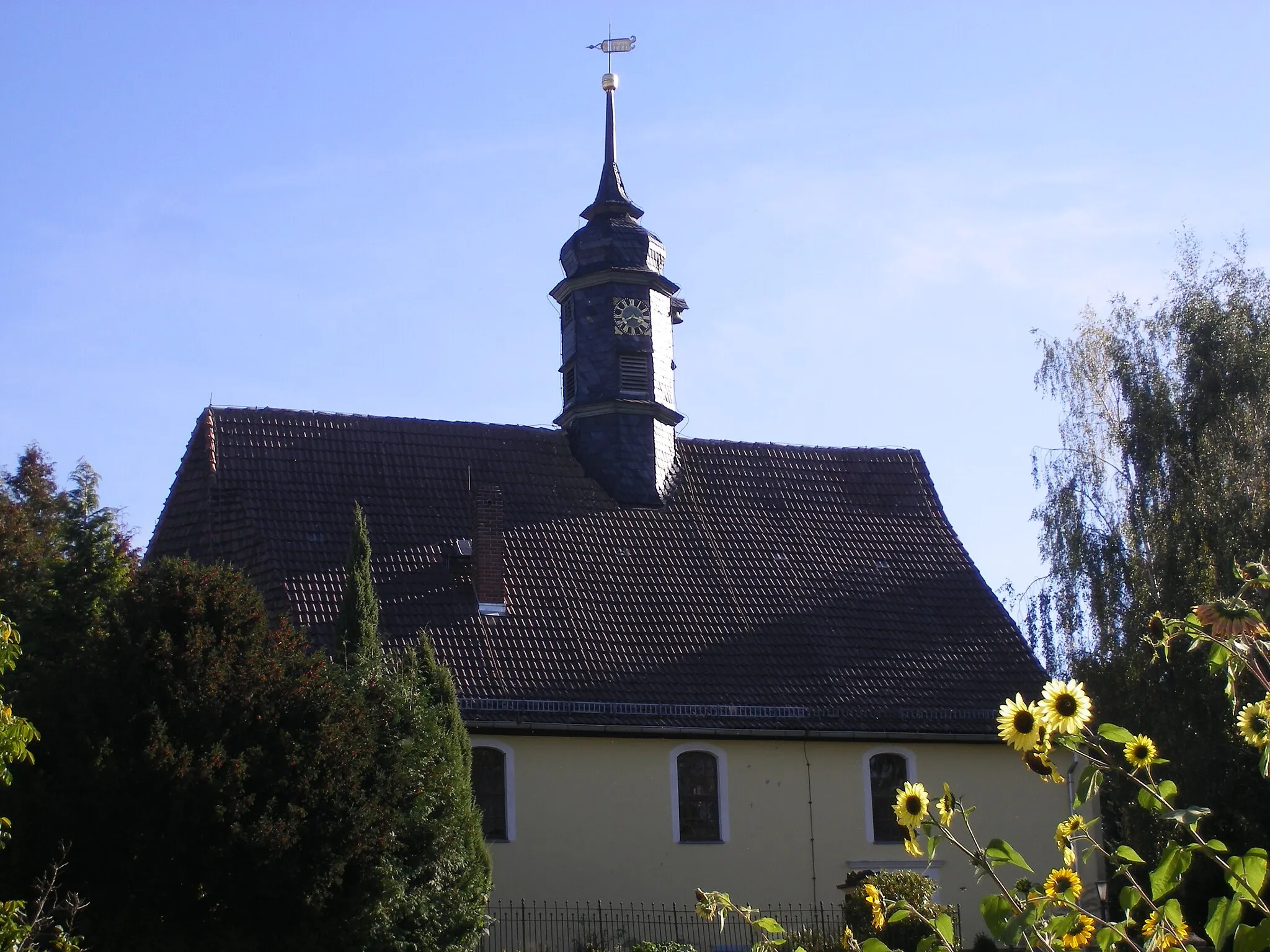 Photo showing: Church in Göllnitz near Altenburg/Thuringia
