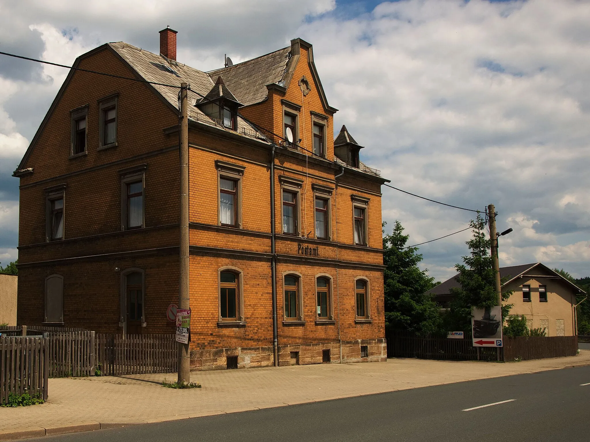 Photo showing: Postamt in Mehltheuer