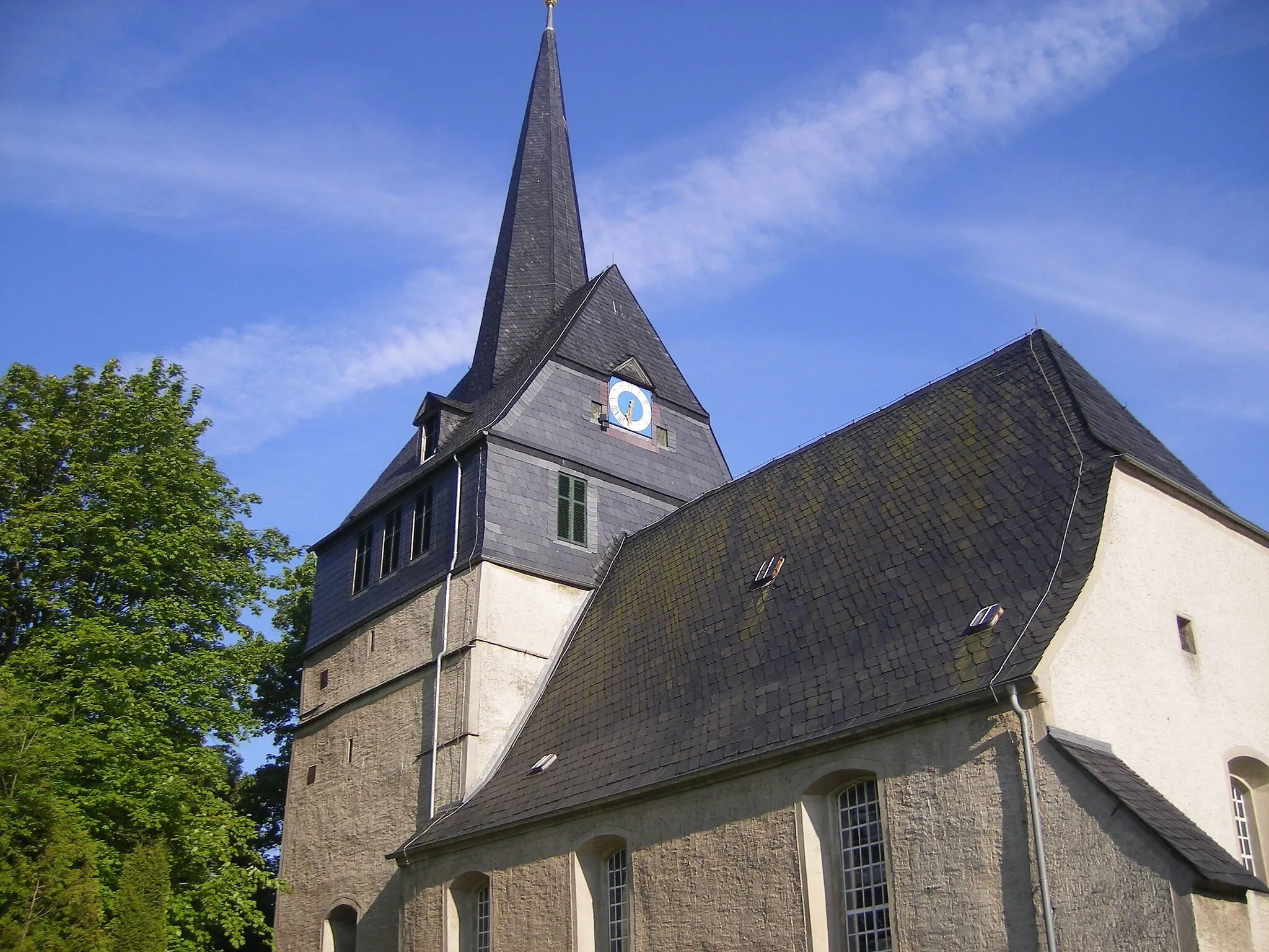 Photo showing: The church in Thonhausen near Schmölln/Thuringia/Germany