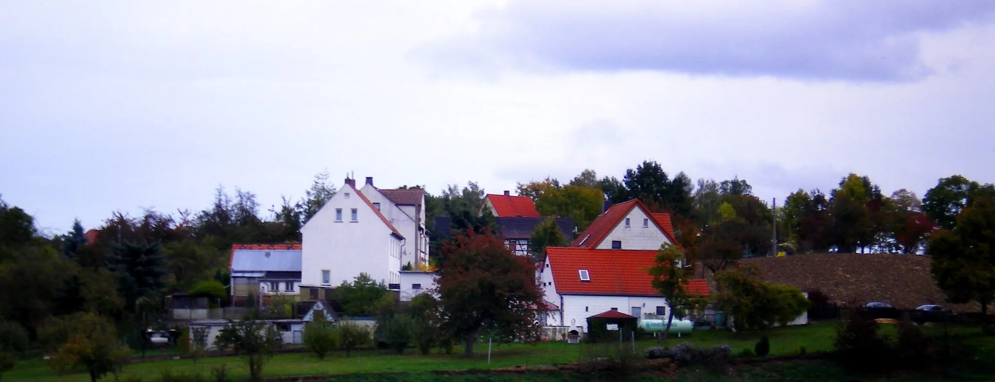 Photo showing: View of Lödla-Wieseberg near Altenburg/Thuringia