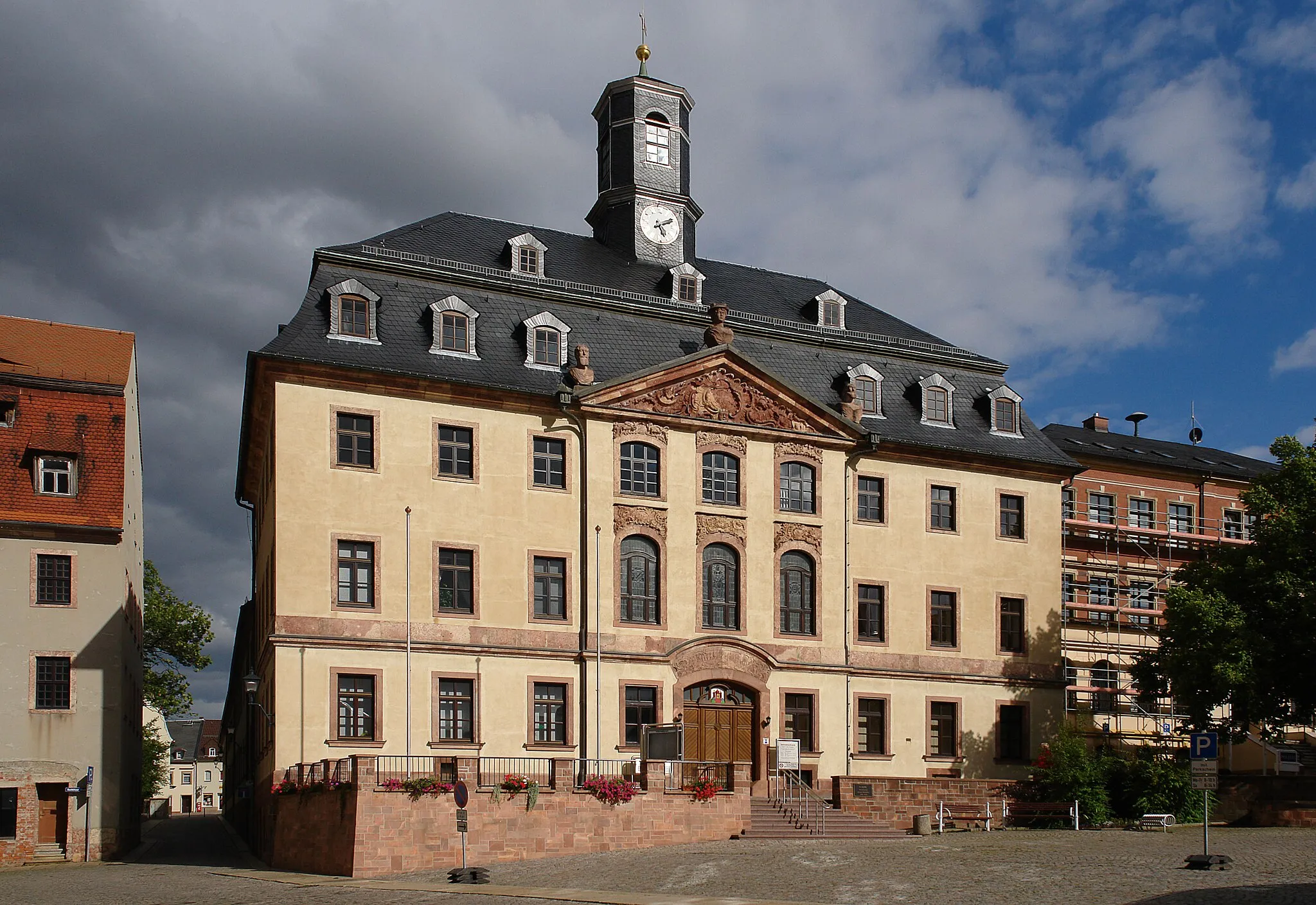 Photo showing: Rathaus von Burgstädt