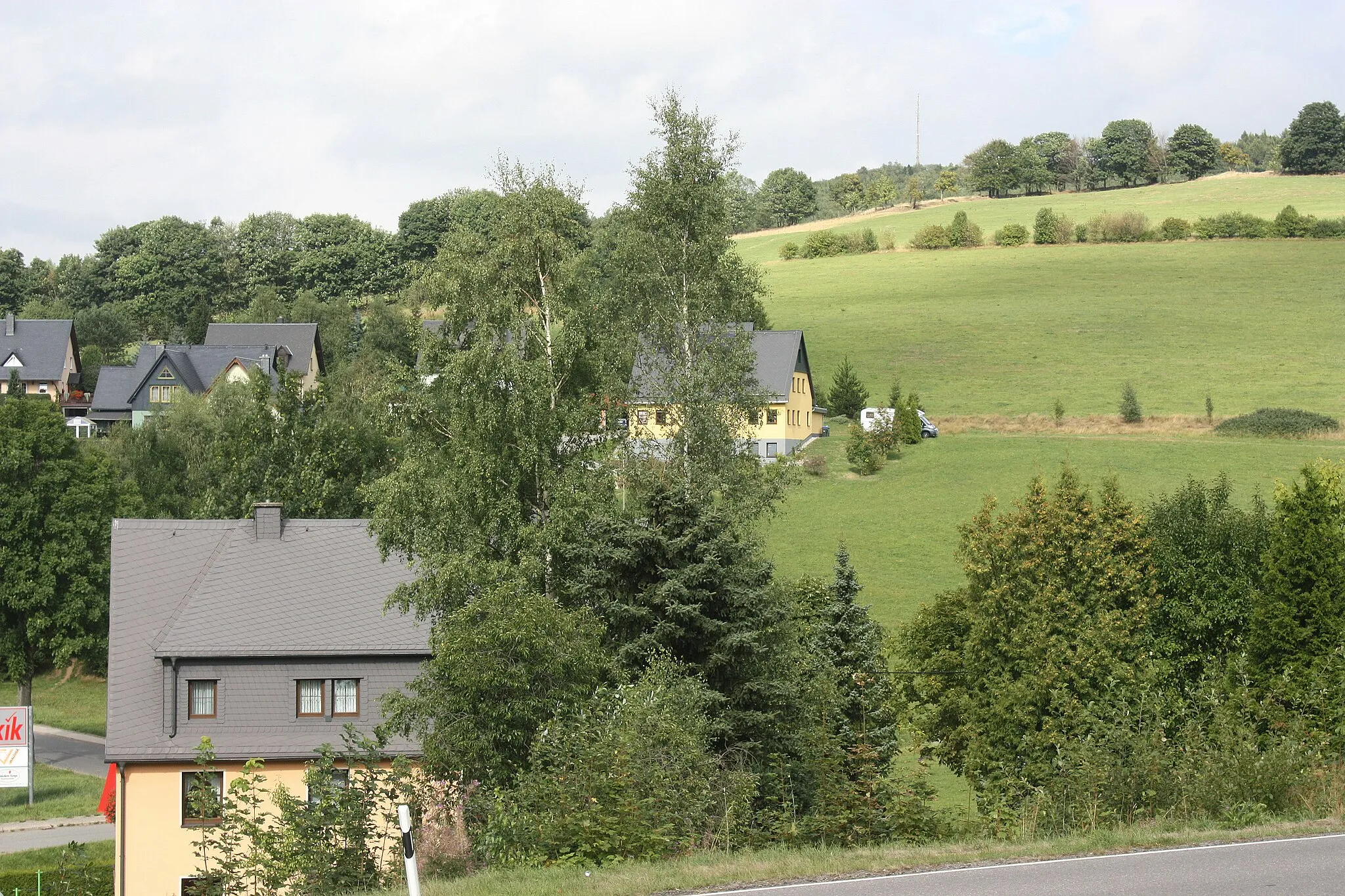 Photo showing: Seiffen, living in the green