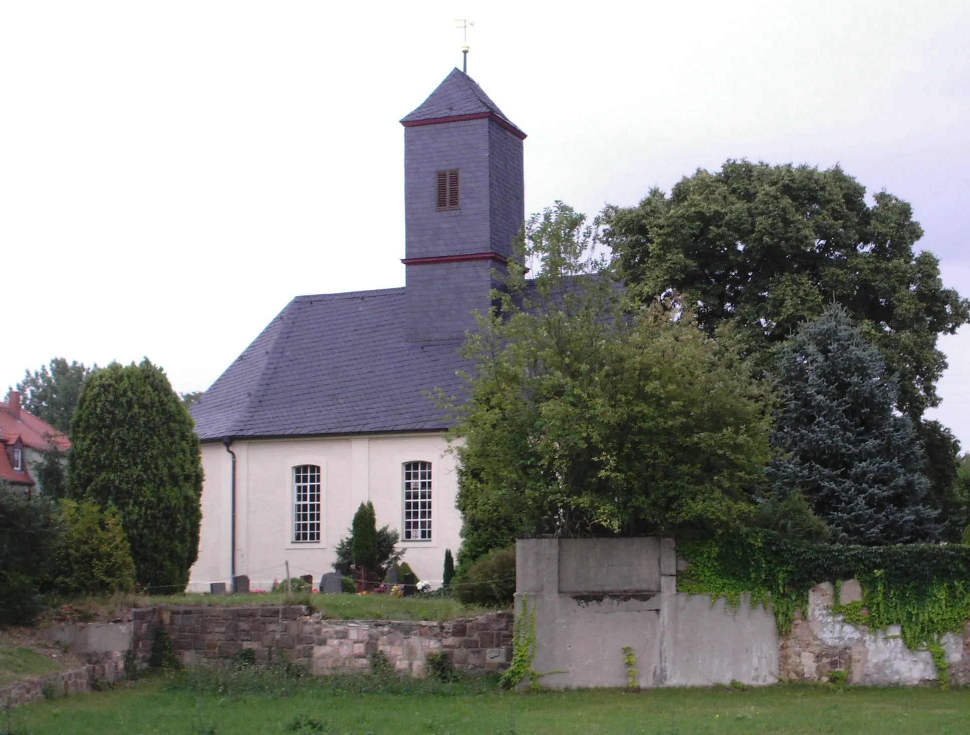 Photo showing: Espenhain, Kirche.
