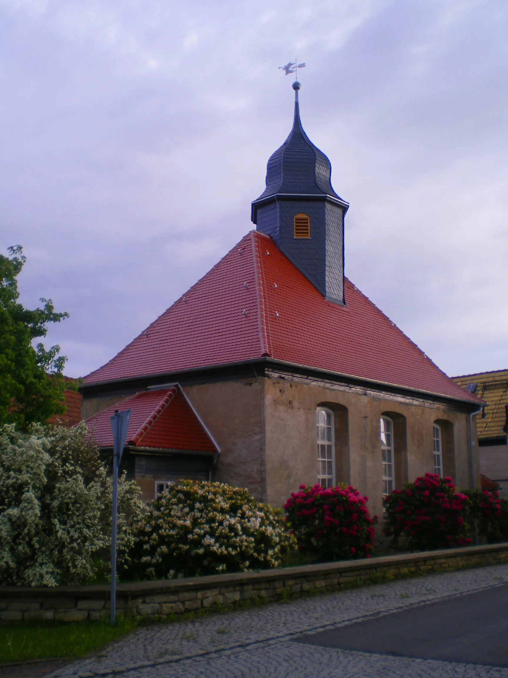 Photo showing: Church in Wildenbörten near Gera/Thuringia