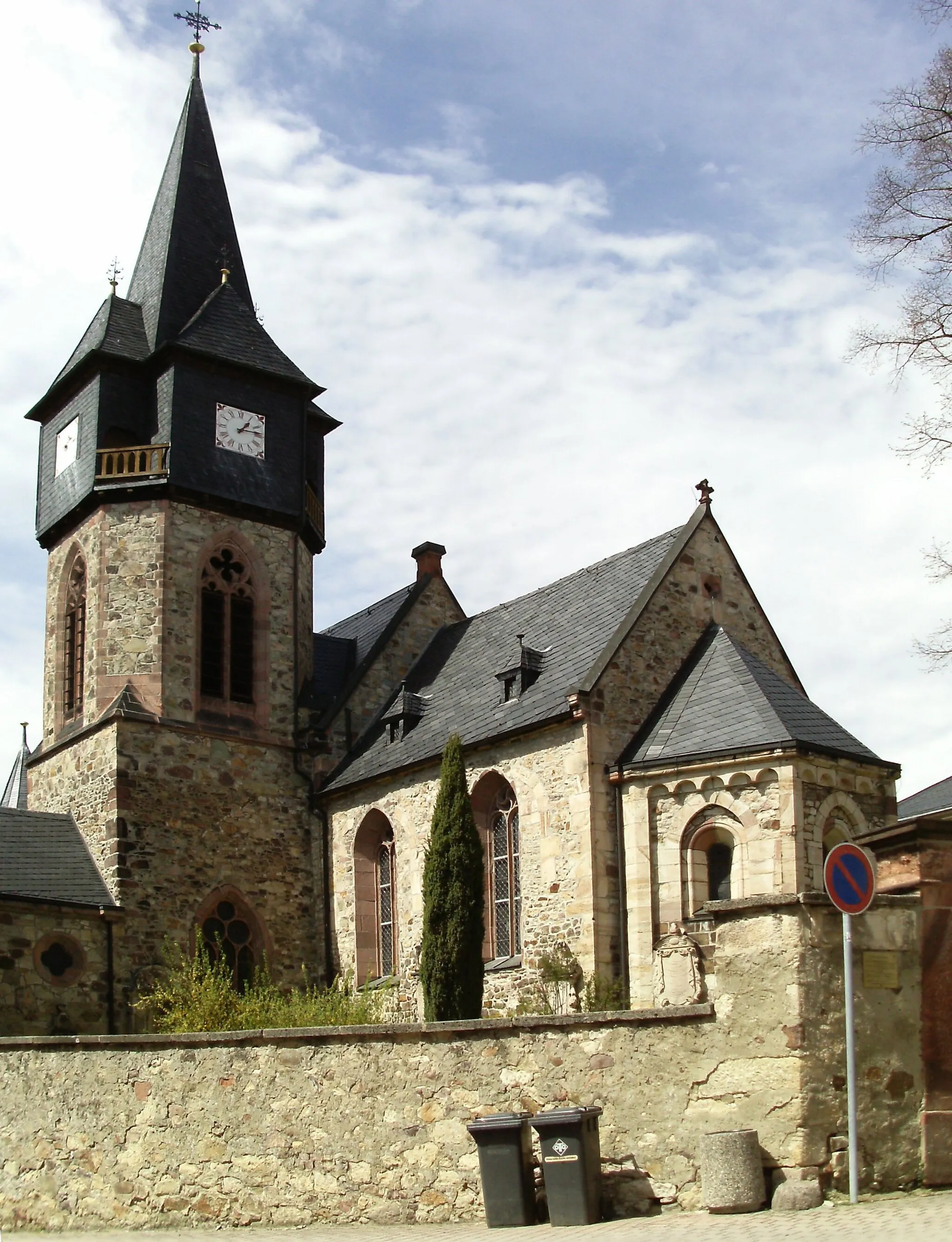 Photo showing: Saint Gangolf's Church in Kohren-Sahlis (Leipzig district, Saxony)