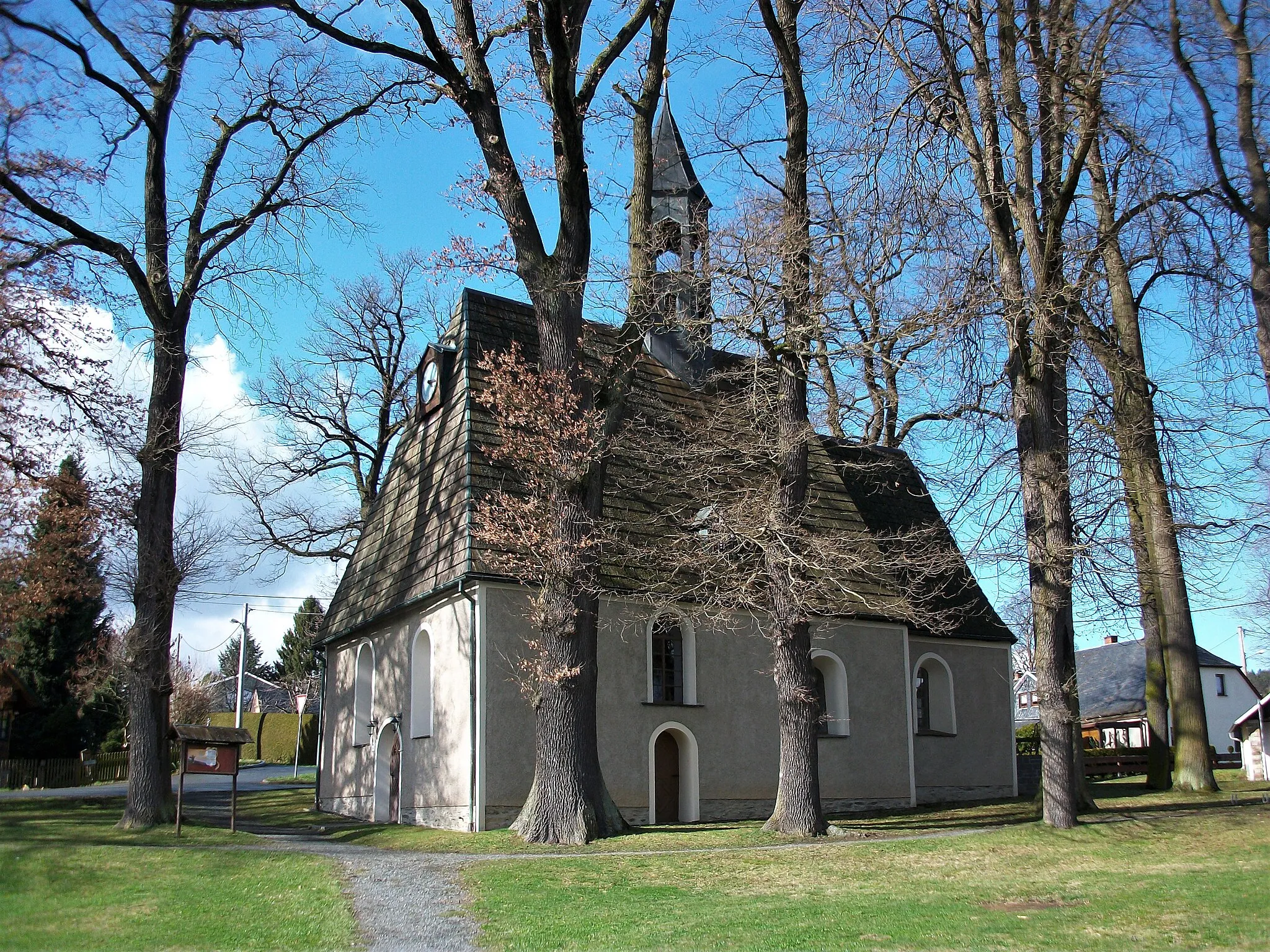 Photo showing: Kirche Tirpersdorf