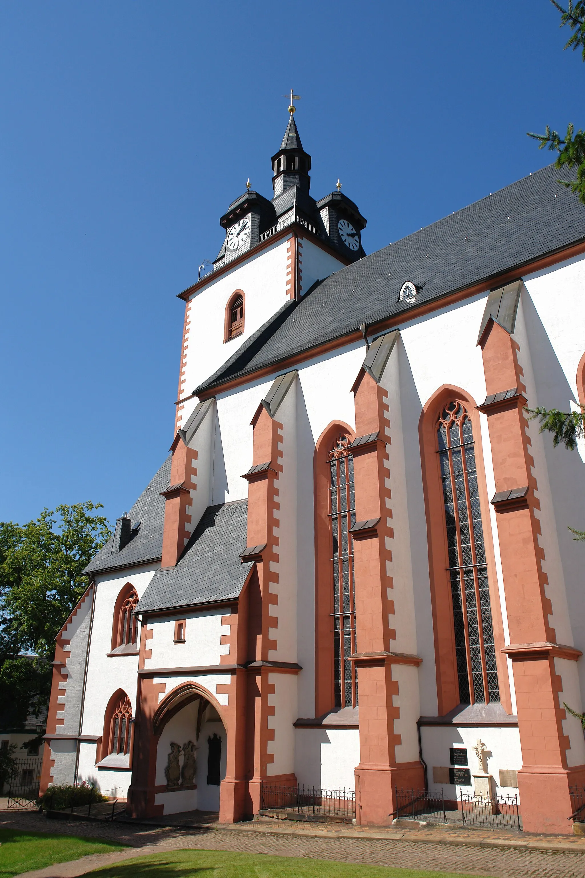 Photo showing: Evangelisch-lutherische Stadtkirche „Unser lieben Frauen“ in Mittweida.