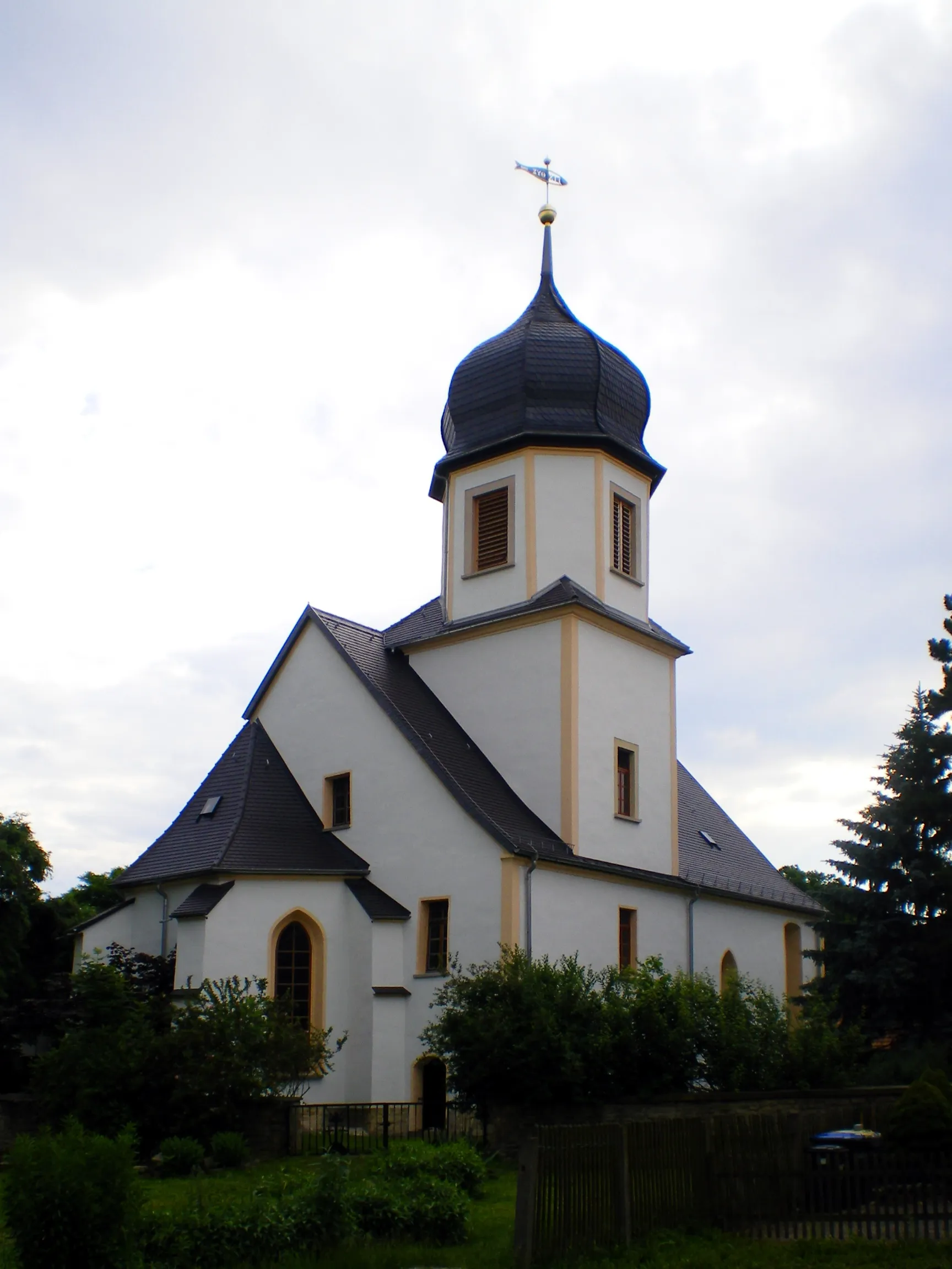 Photo showing: Church in Pölzig near Gera/Thuringia