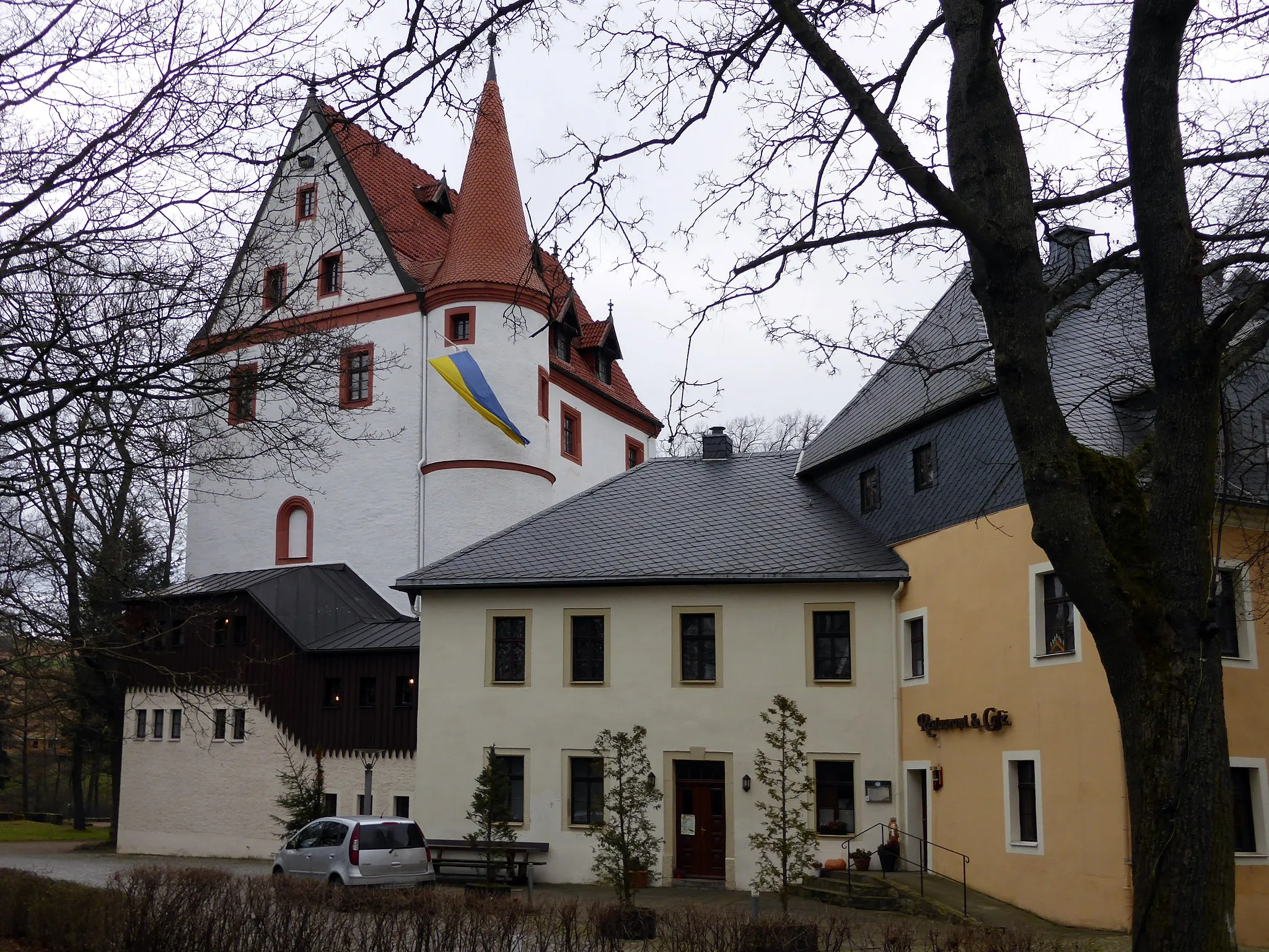 Photo showing: Schloss Schlettau - Schlettau, Erzgebirgskreis - Sachsen.