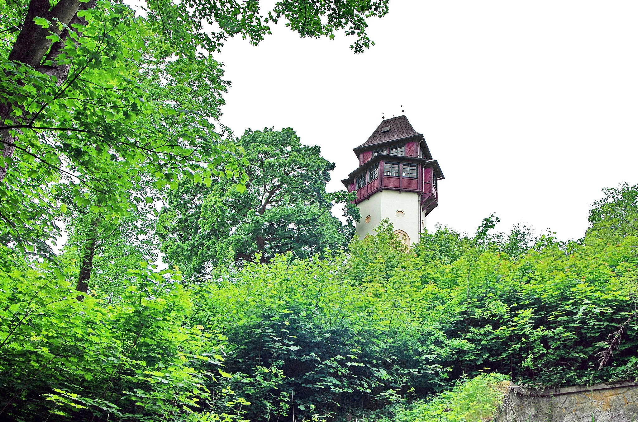 Photo showing: Rozhledna Hard, Sokolov, Hornická ulice