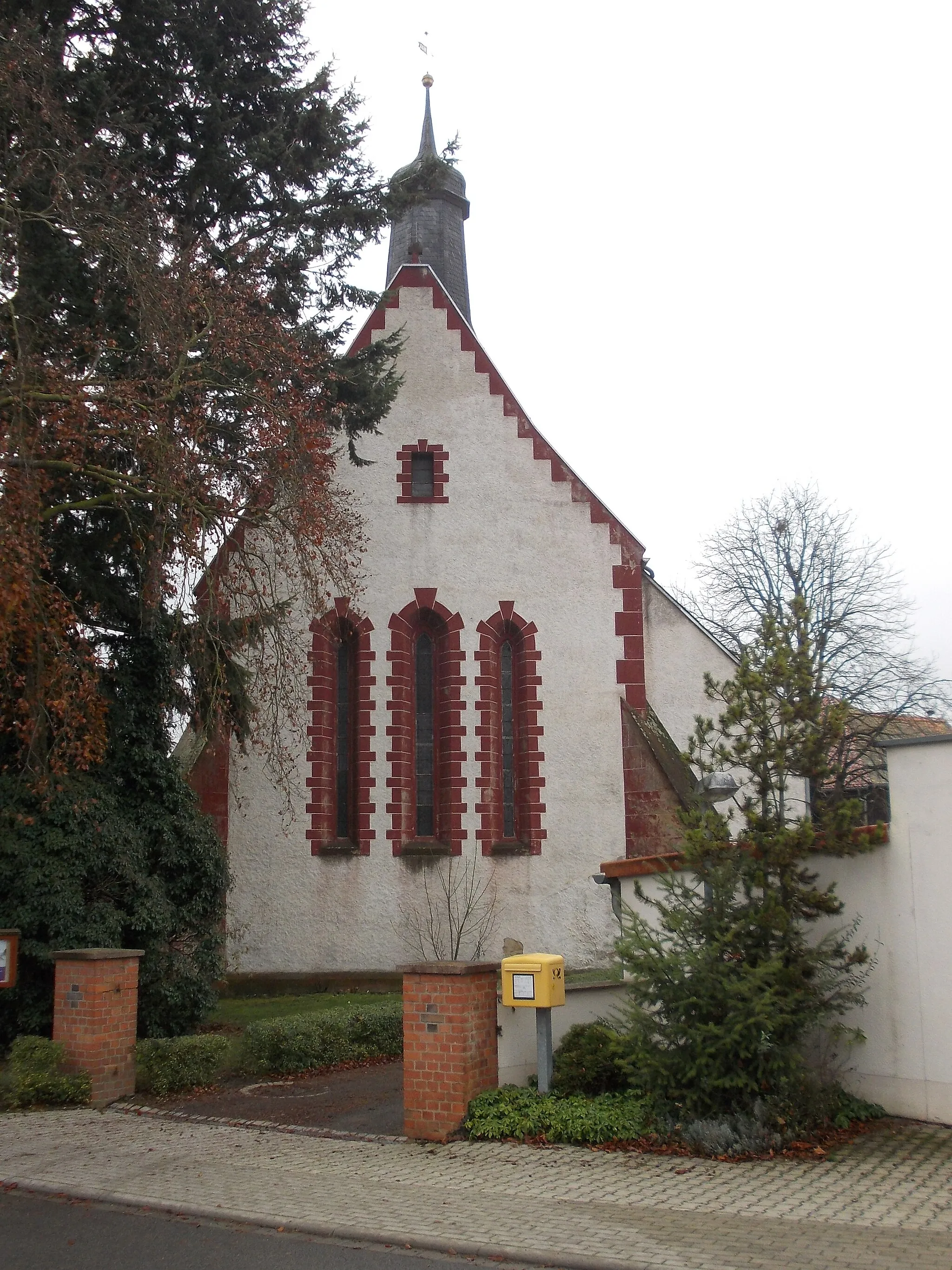 Photo showing: Nenkersdorf church (Frohburg, Leipzig district, Saxony)