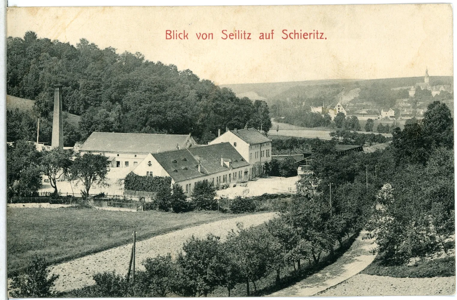 Photo showing: Schieritz; Blick von Seilitz