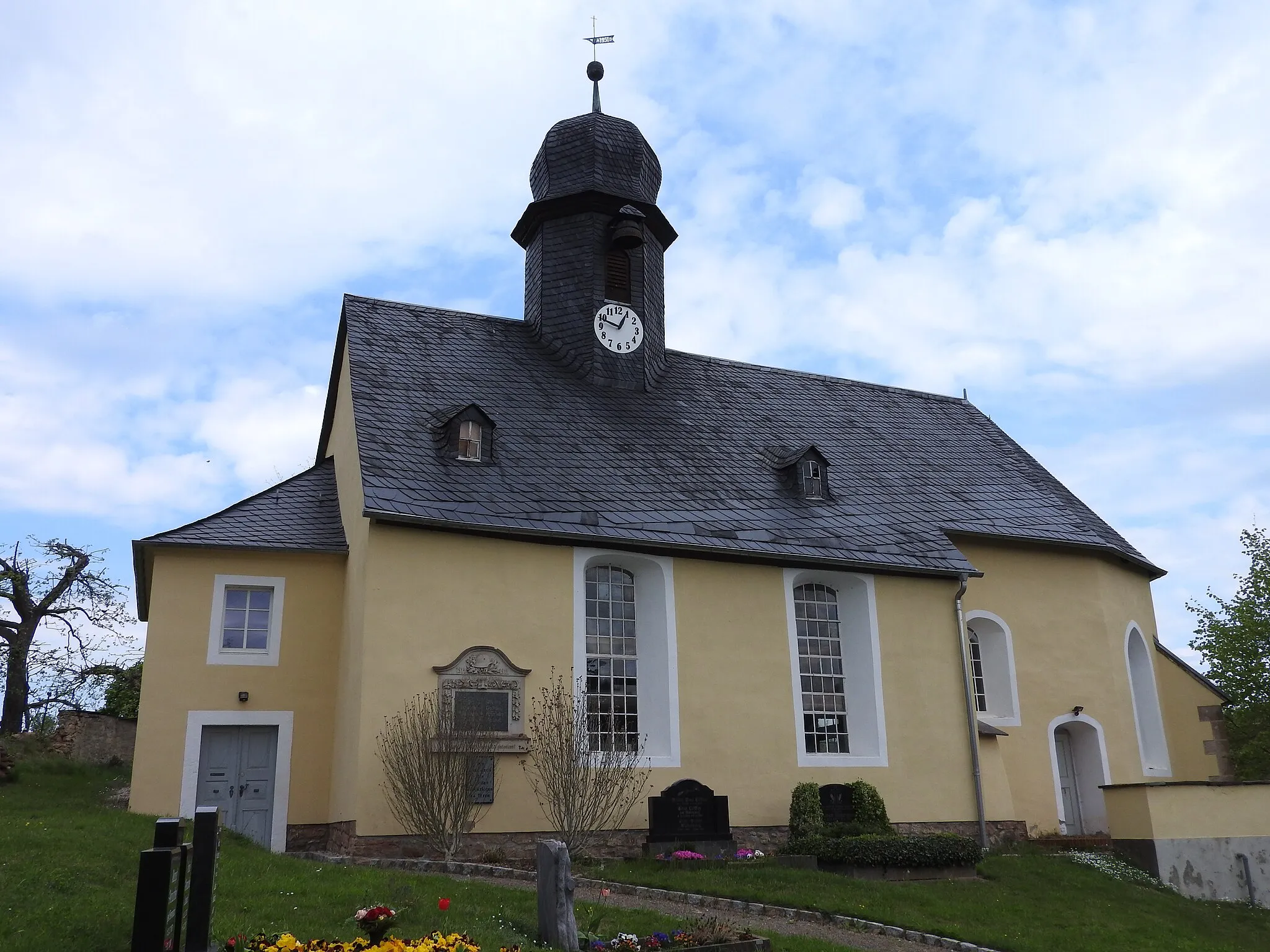 Photo showing: Kirche in Letzendorf, Thüringen