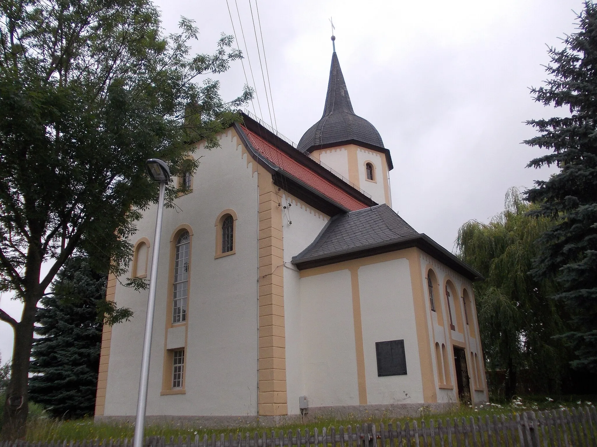 Photo showing: Mannichswalde church (Crimmitschau, Zwickau district, Saxony)