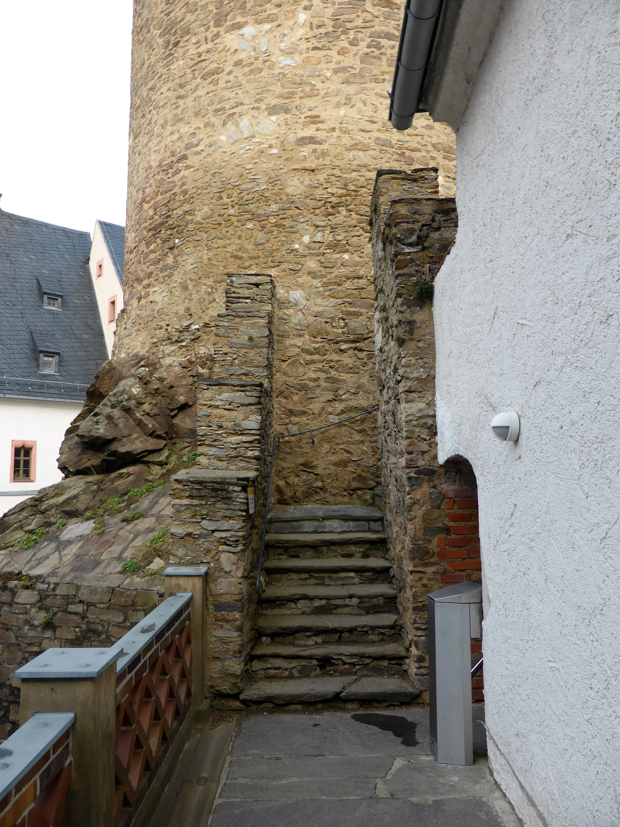 Photo showing: Burg Scharfenstein, Erzgebirgskreis - Sachsen.