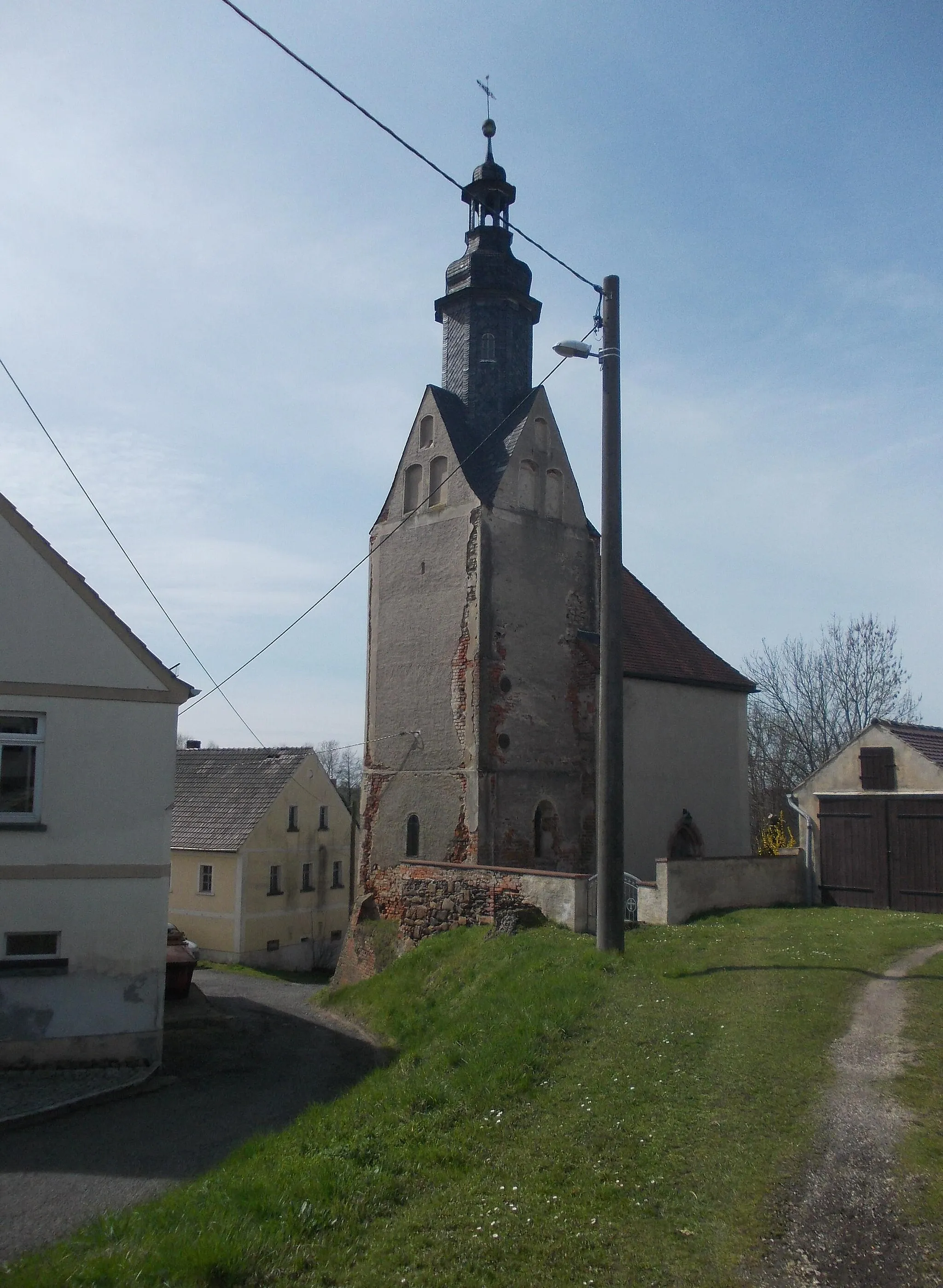 Photo showing: Grossmecka church (Nobitz, Altenbrger Land district, Thuringia)