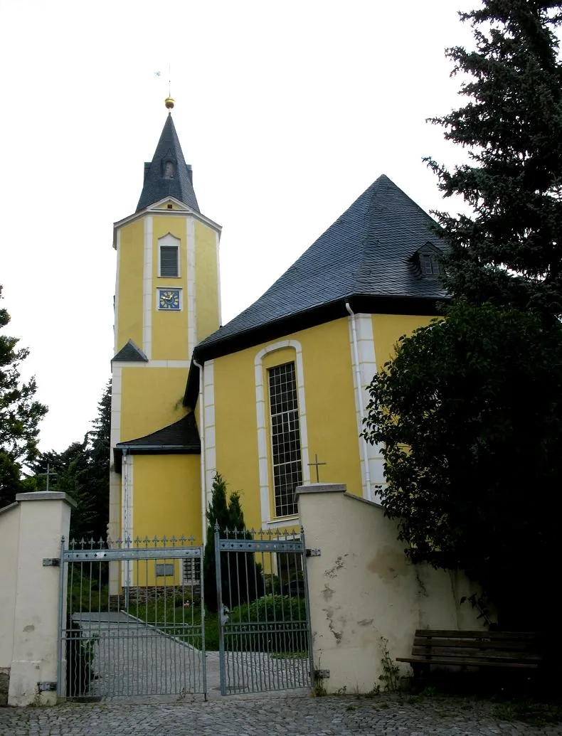 Photo showing: Kirche Grünstädtel