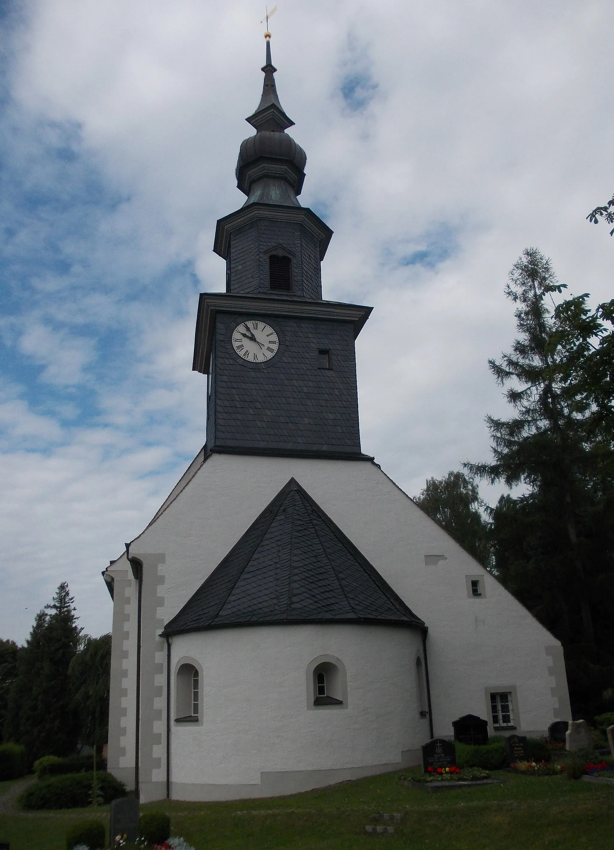 Photo showing: Gleisberg church (Rosswein, Mittelsachsen district, Saxony)