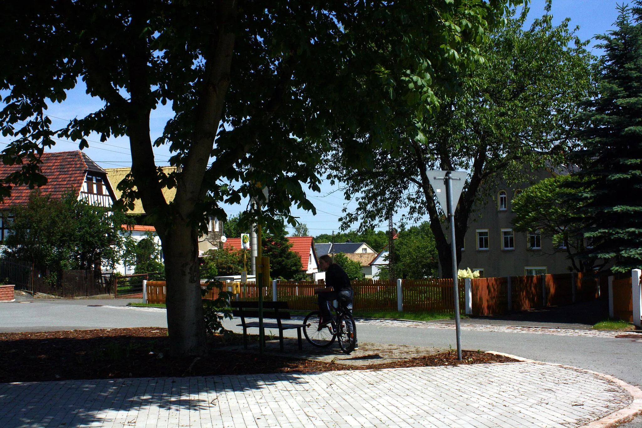 Photo showing: In Schmölln-Kleinmückern/Thuringia