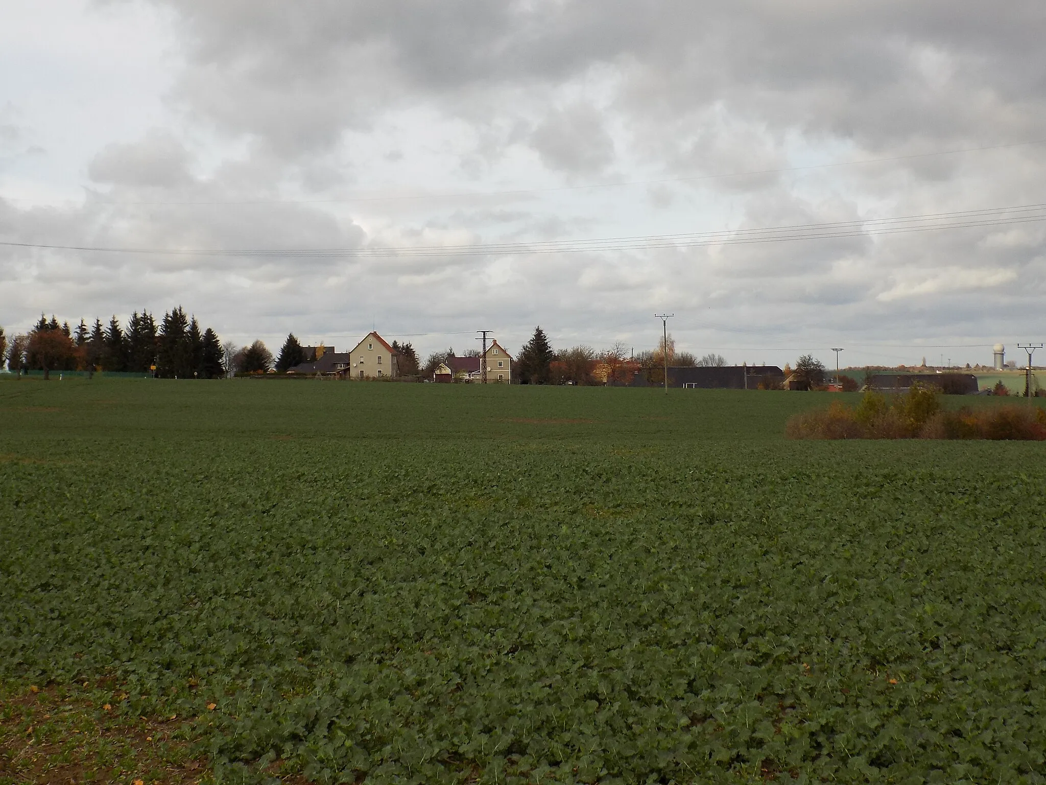 Photo showing: Kleinmückern (Altenburger Land district, Thuringia) from the south