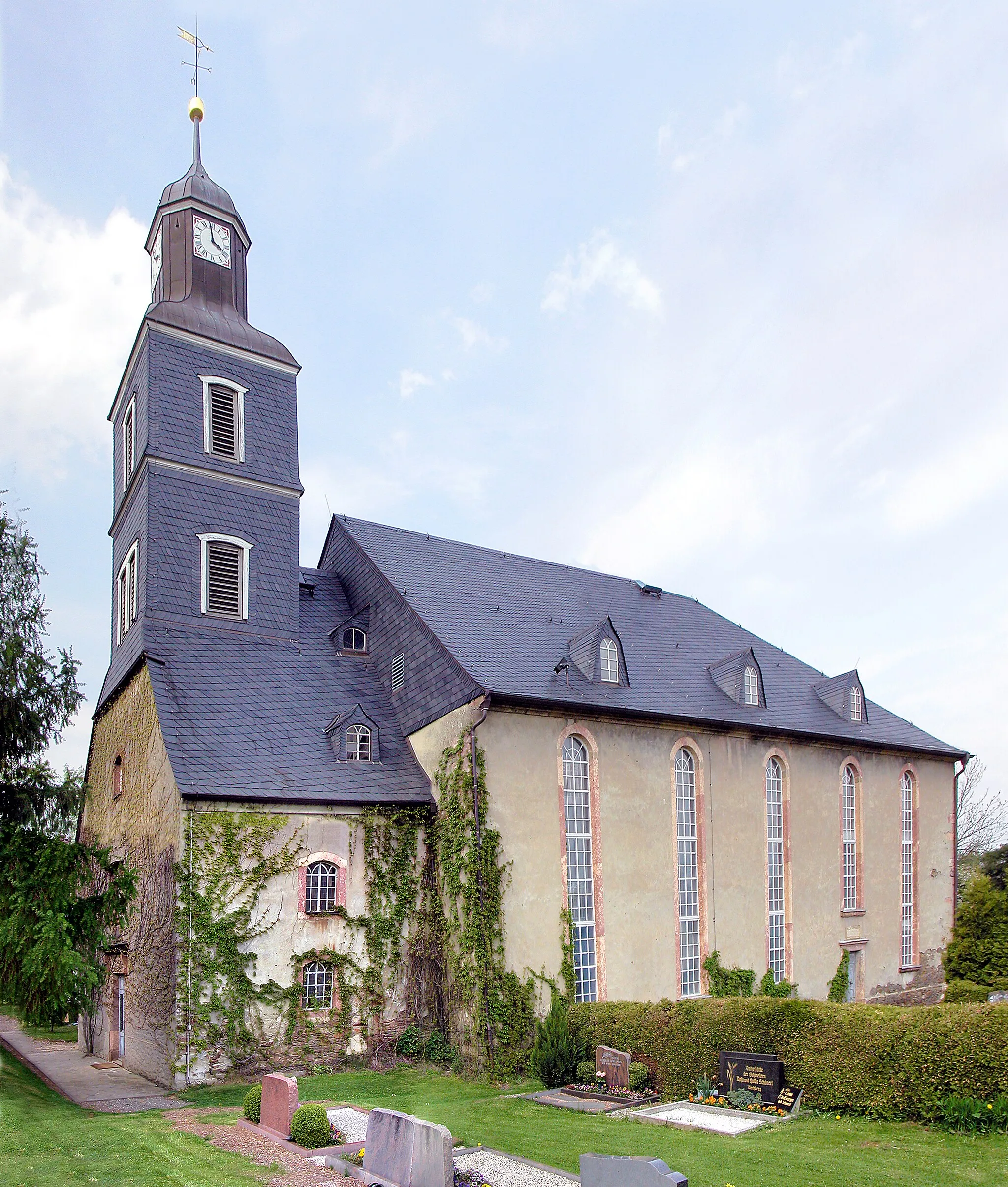 Photo showing: 28.04.2011   09661  Bockendorf (Hainichen): Dorfkirche  (GMP: 50.927178,13.161162).               [DSCNn2512-2514.TIF]20110428470MDR.JPG(c)Blobelt