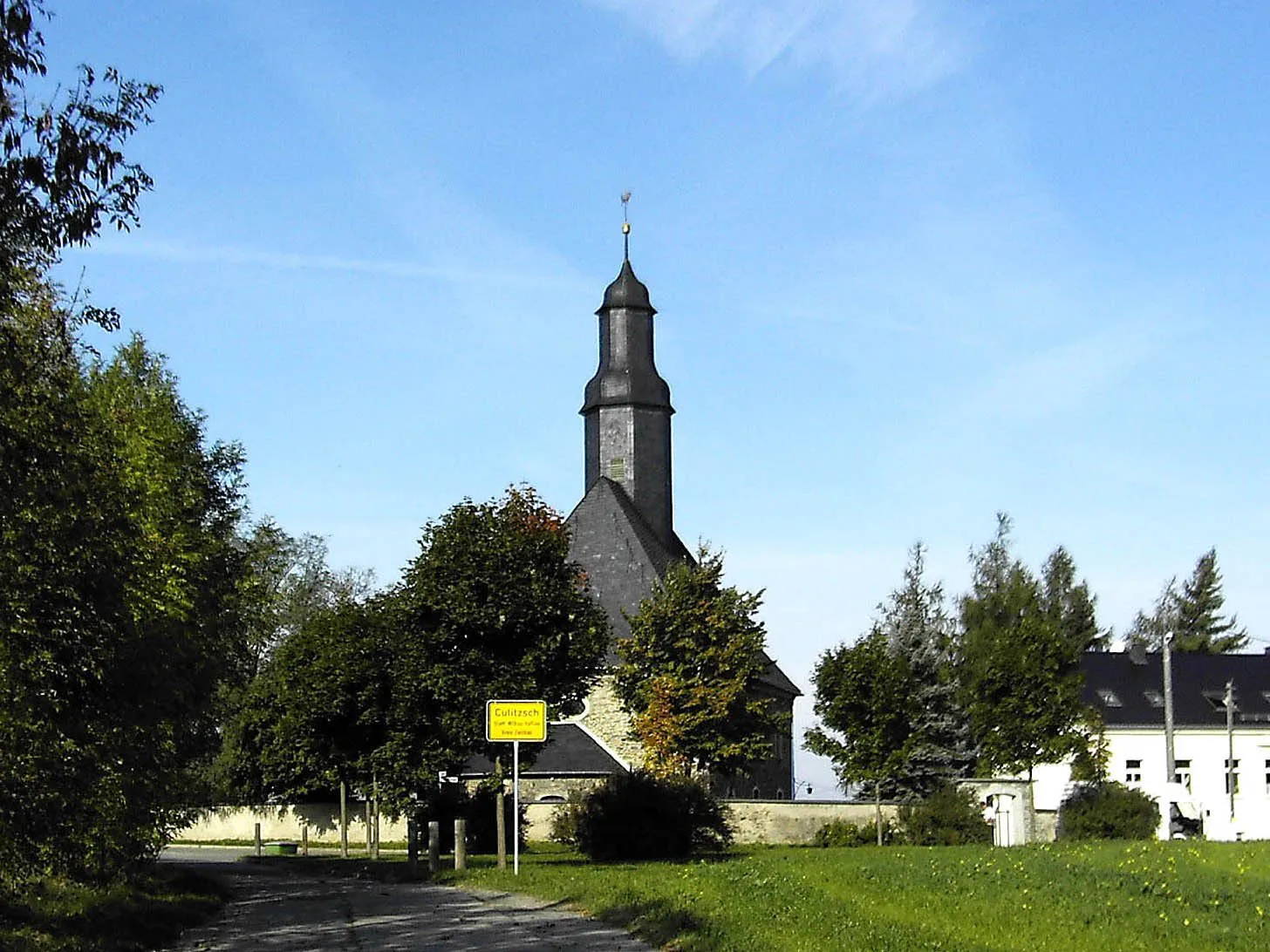 Photo showing: Kirche in Culitzsch