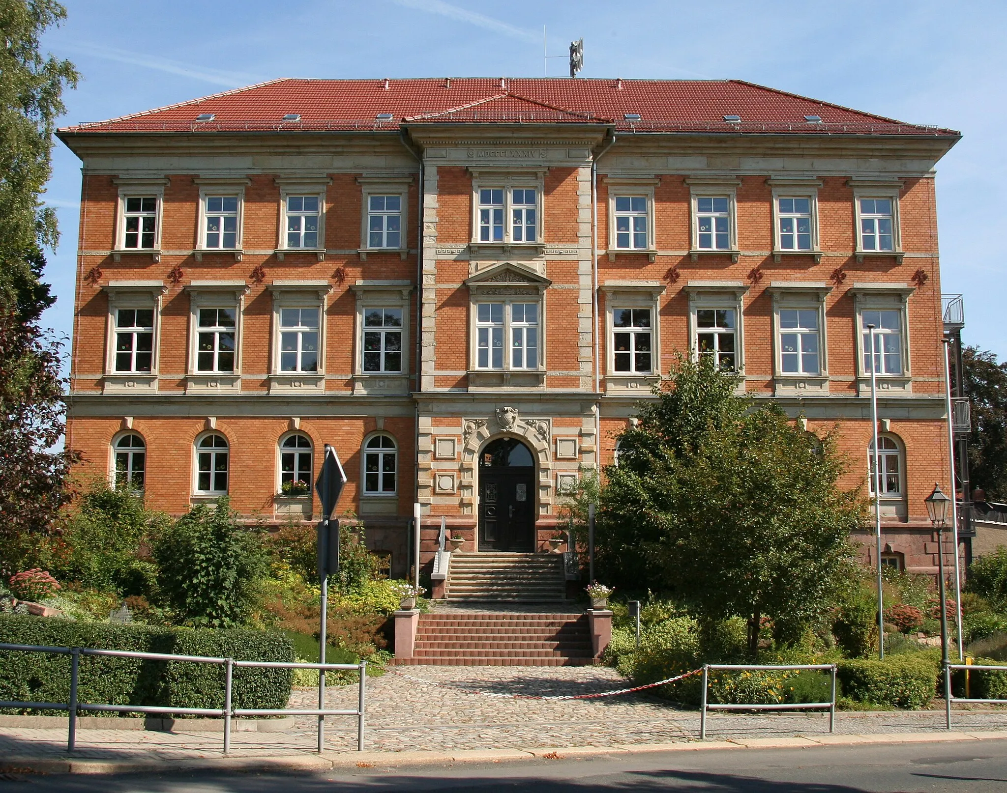 Photo showing: Bahnhofstrasse 16 in Penig
Erich-Kästner Grundschule, Altes Amtsgericht