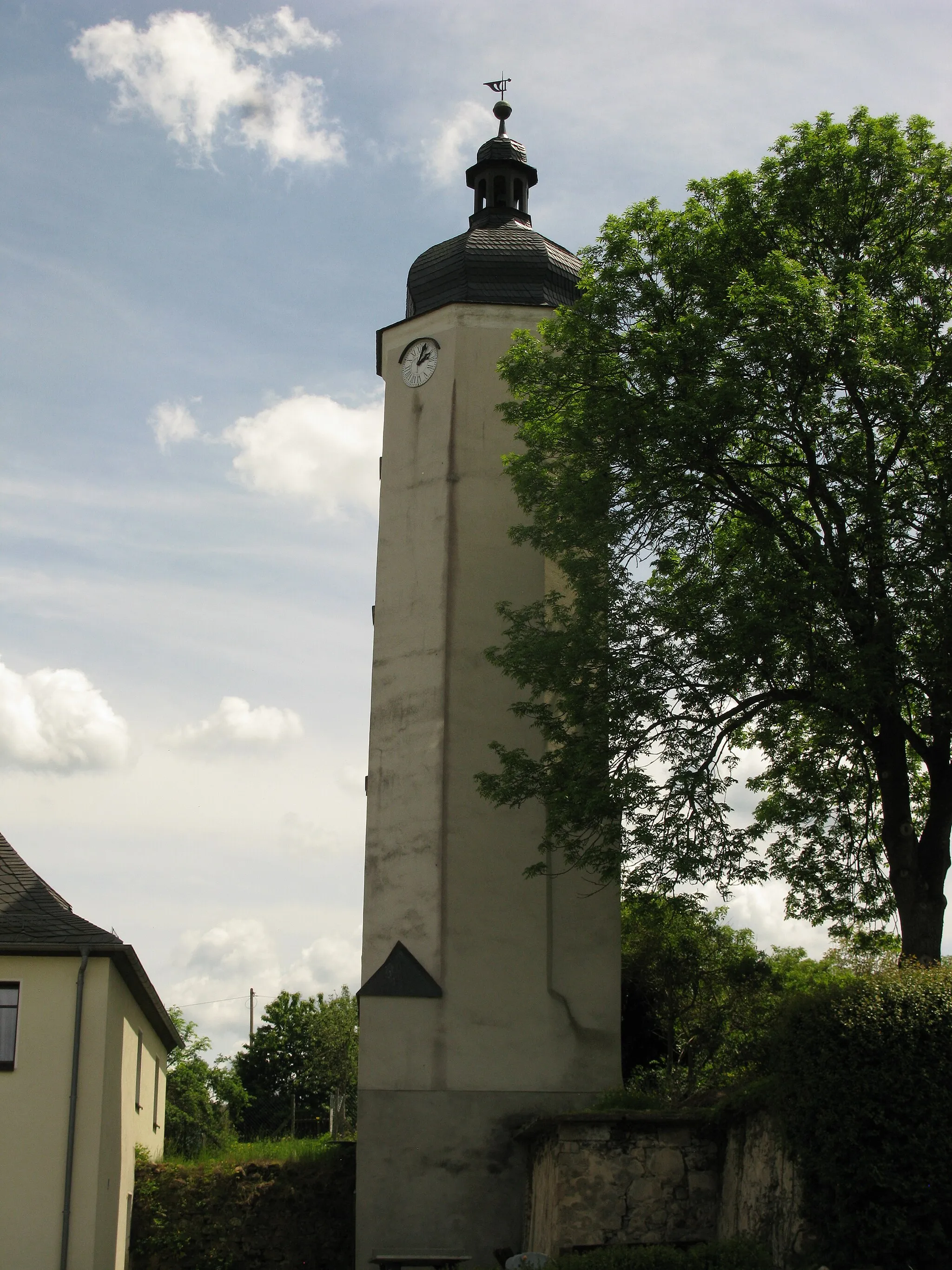 Photo showing: Rosenbach/Vogtl., Ortsteil Rößnitz:
denkmalgeschütztes Herrenhaus Rößnitz in der Teichstraße 2 (Sächsische Denkmal-ID:09231945)