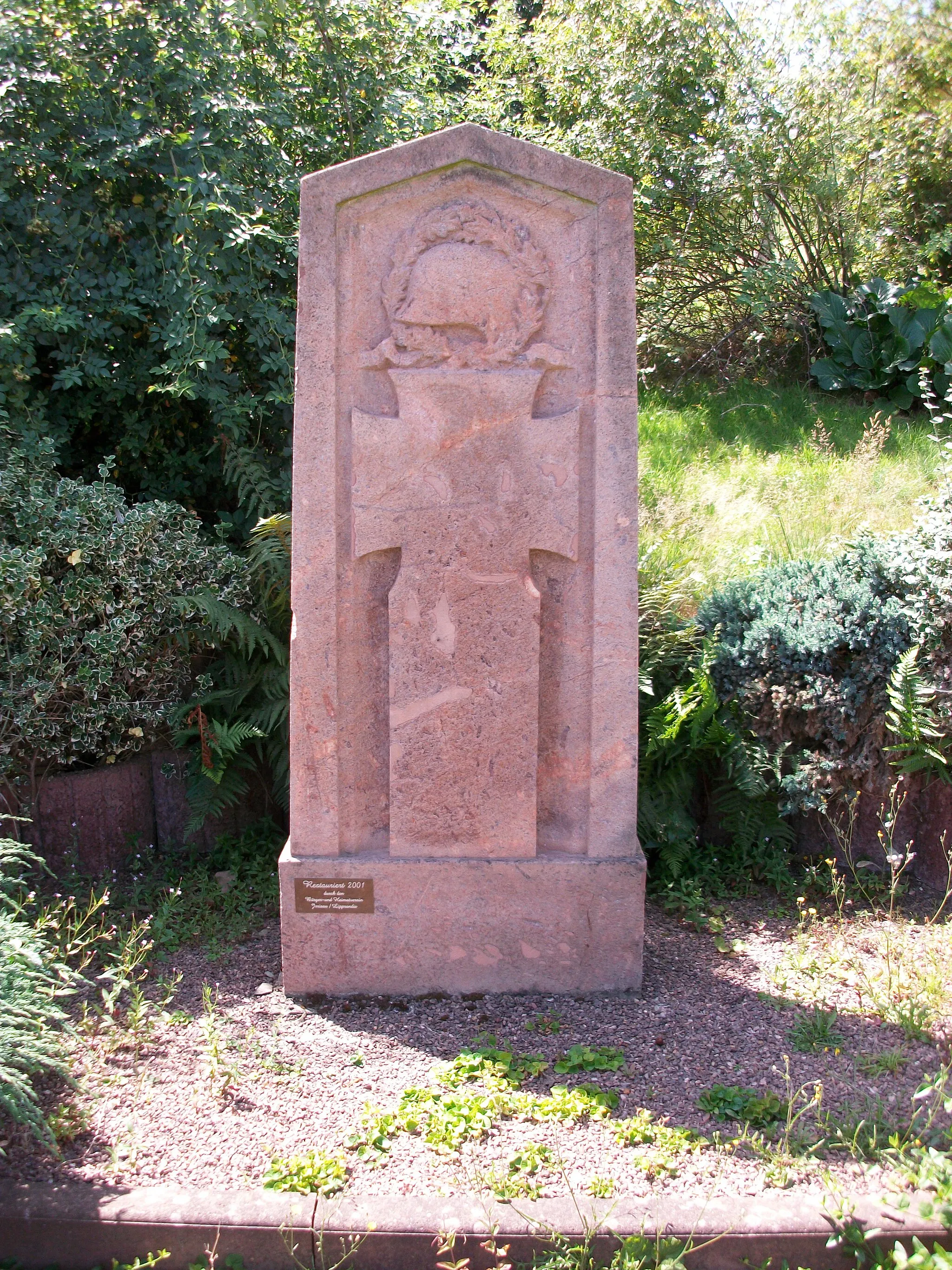 Photo showing: Lipprandis, Gefallenendenkmal 1. Weltkrieg