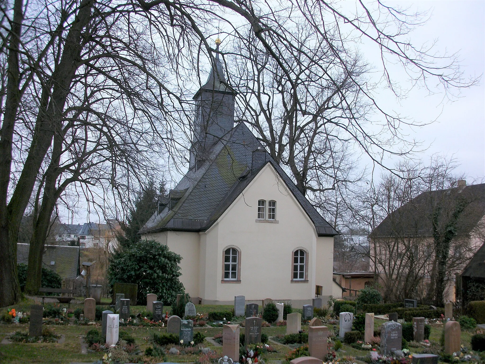 Photo showing: Abteikirche Oberlungwitz