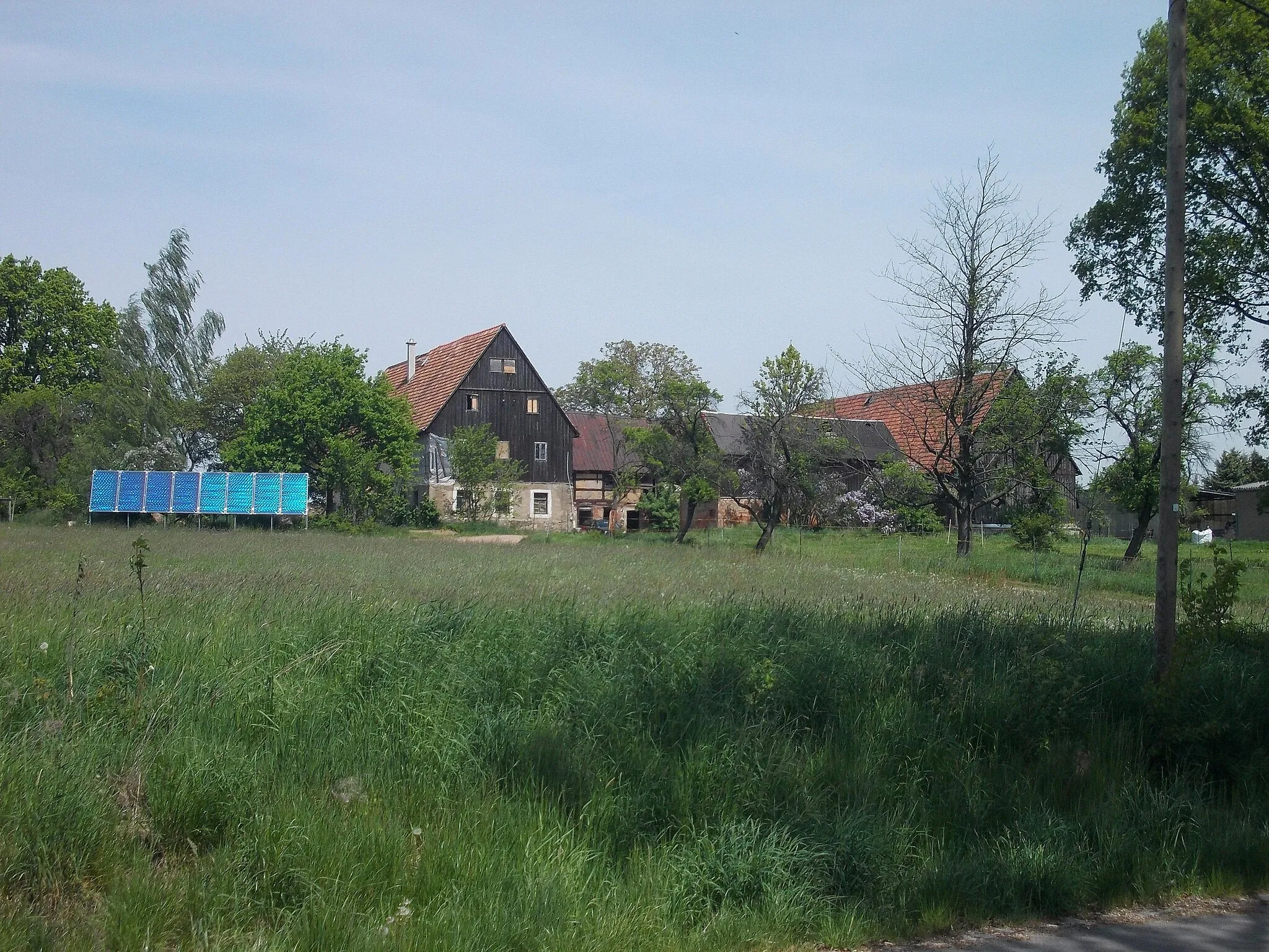 Photo showing: Farmstead in Mahlitzsch (Nossen, Meissen district, Saxony)