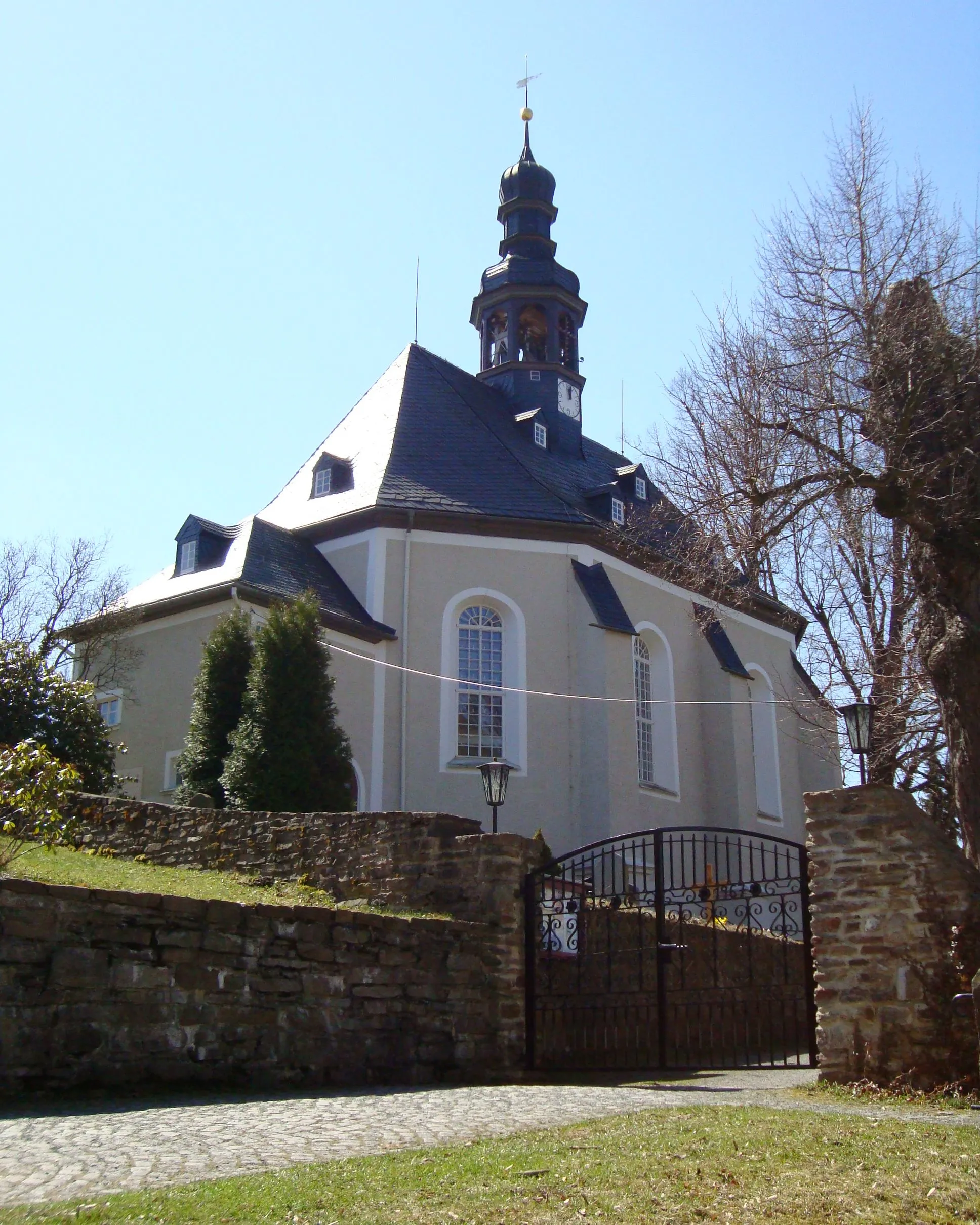 Photo showing: Pfarrkirche in Steinbach