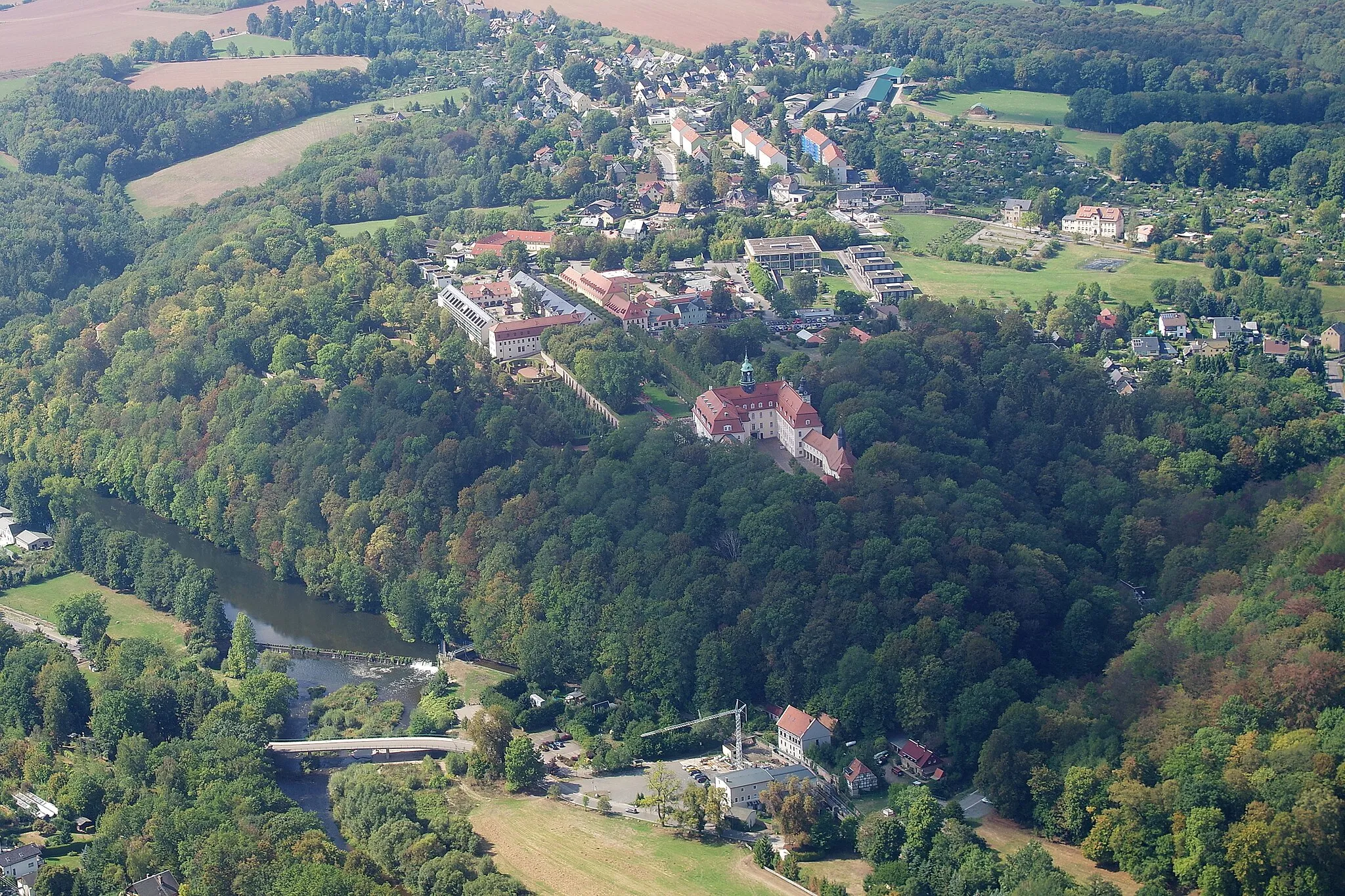 Photo showing: Barockschloss Lichtenwalde