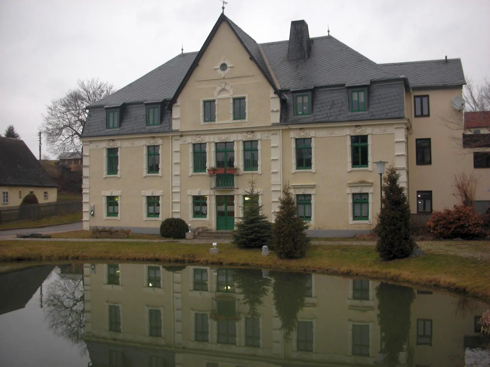 Photo showing: ehemaliges Rittergut in Marieney (Vogtland)