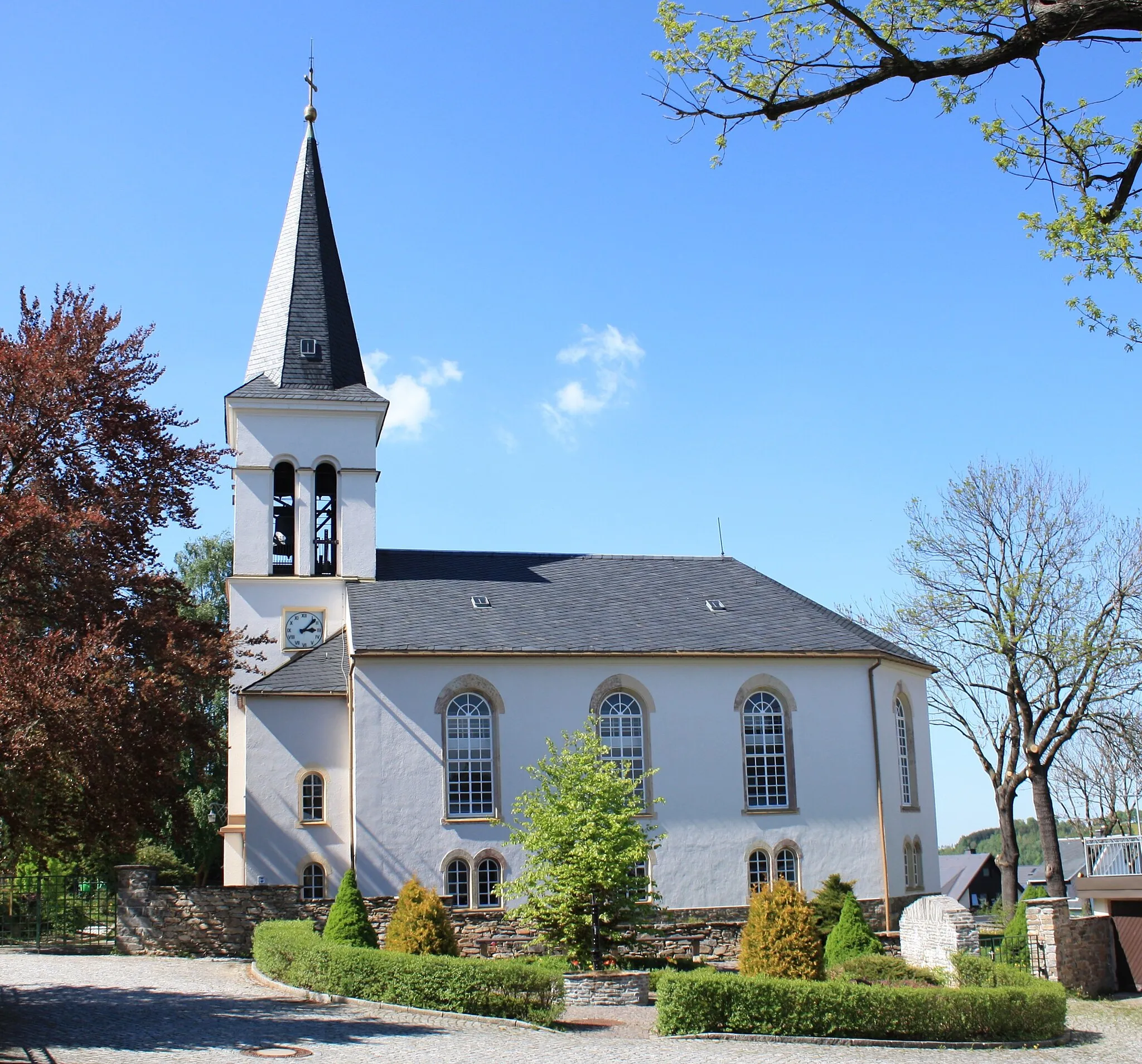 Photo showing: Geyersdorf Church