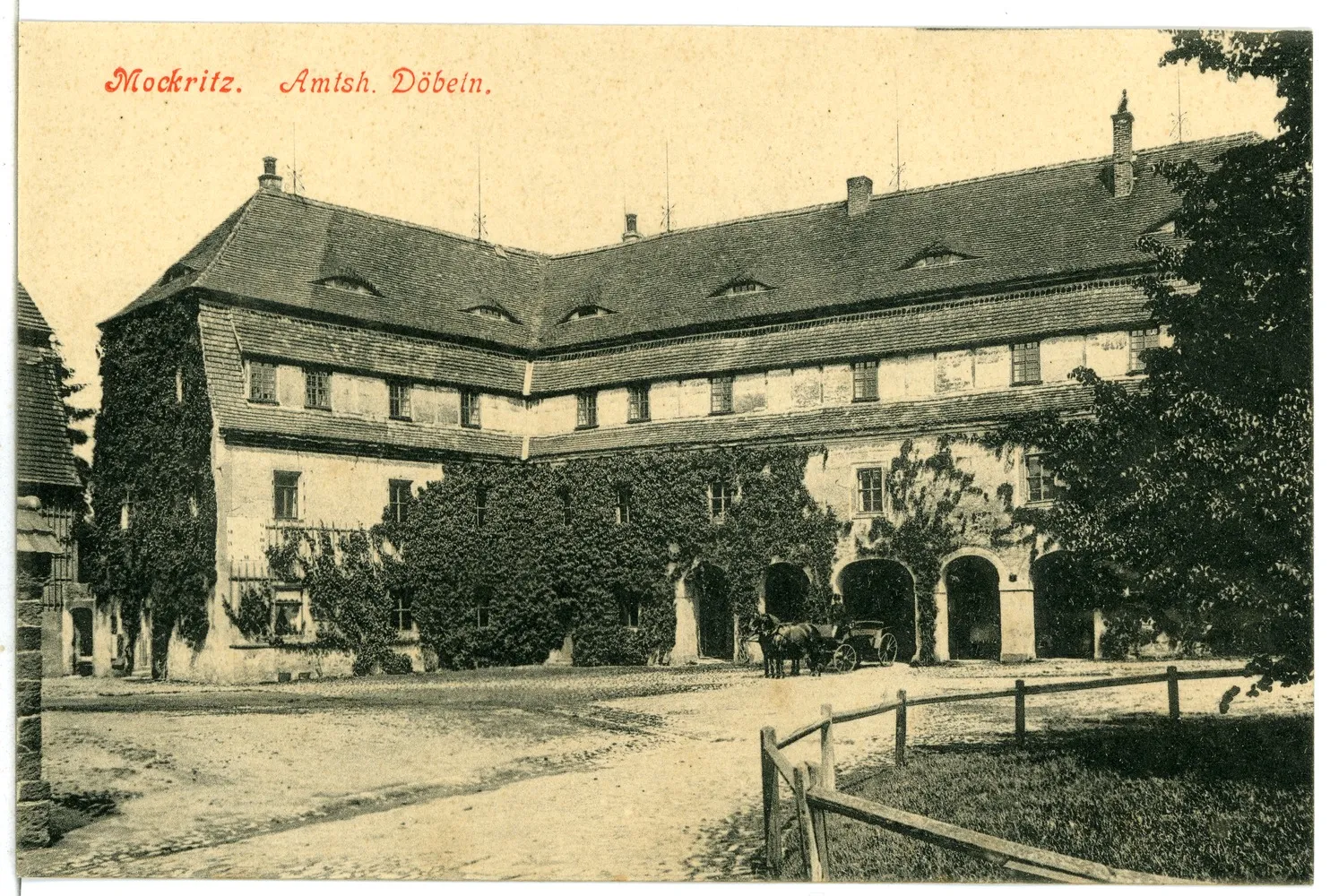 Photo showing: Mockritz; Schloß