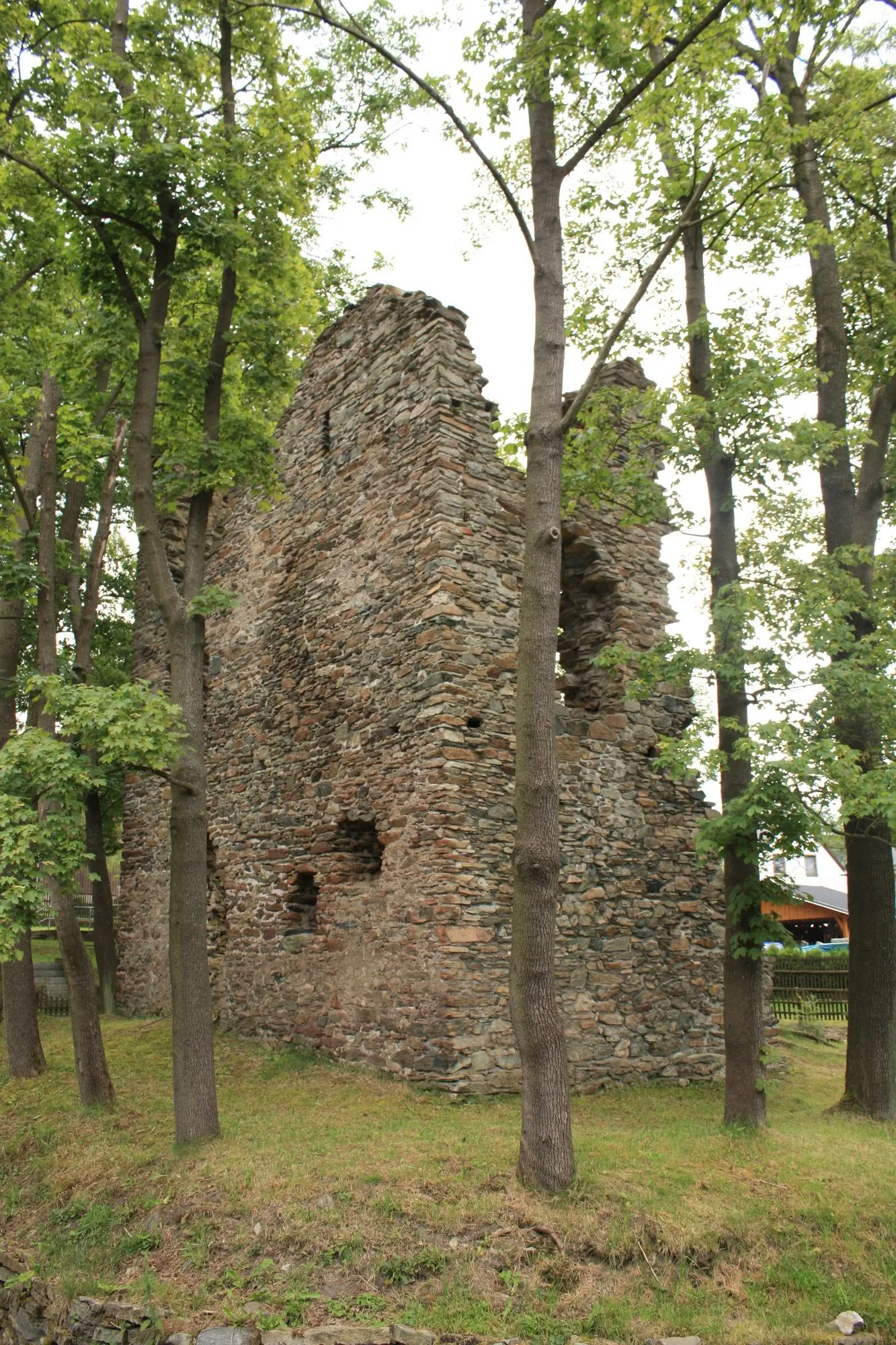 Photo showing: Jagdhaus Breitenbrunn, view from NW