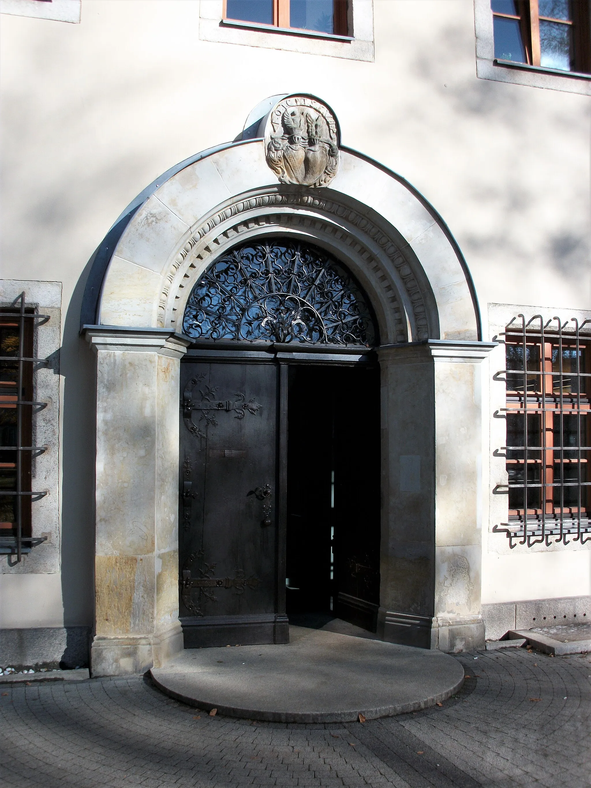 Photo showing: Schloss Falkenstein/Vogtl. (Heimatmuseum), Portal