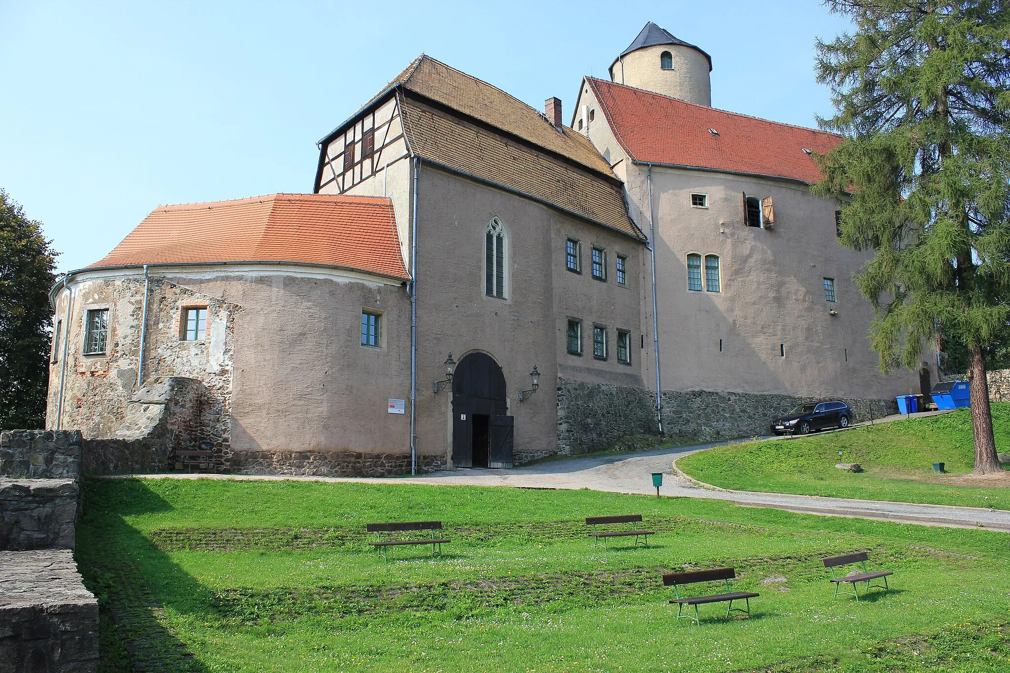 Photo showing: Burg Schönfels. Sachsen.