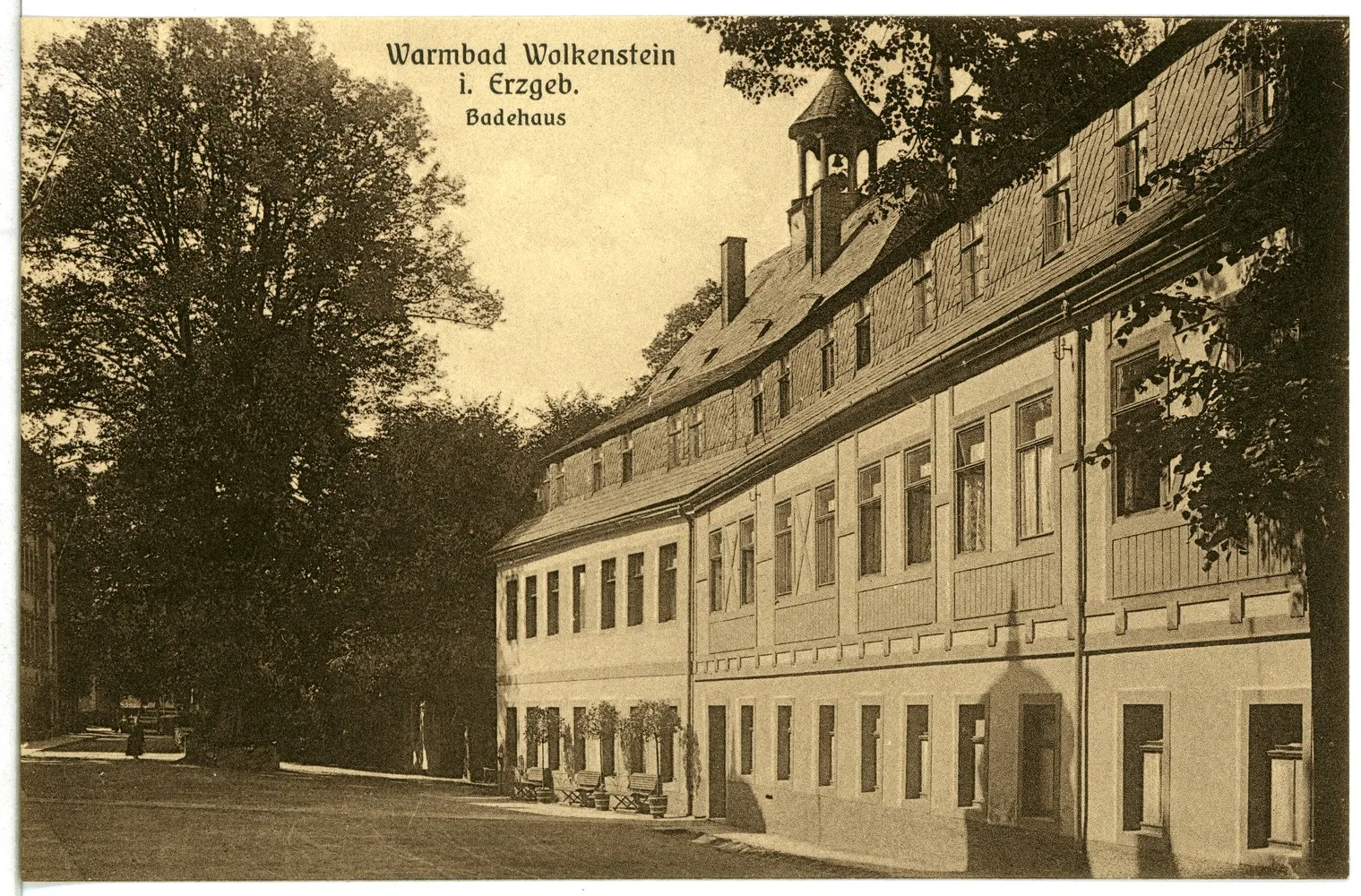 Photo showing: Warmbad Wolkenstein; Badehaus