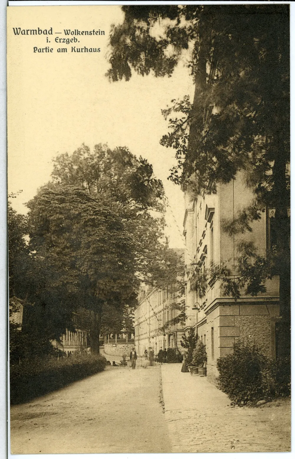 Photo showing: Warmbad; Am Kurhaus