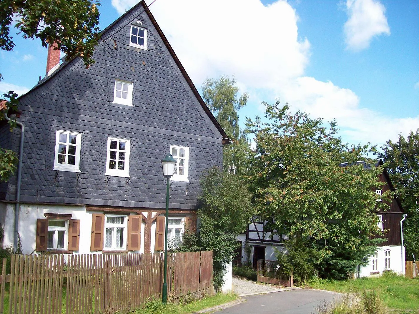 Photo showing: Geburtsort A. F. Zürner Pfarrhaus Marieney