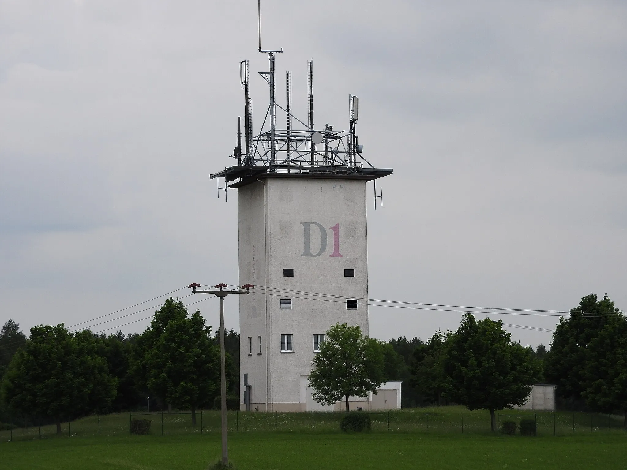 Photo showing: A-Turm Gera-Bocka/Hohe Reuth, Thüringen