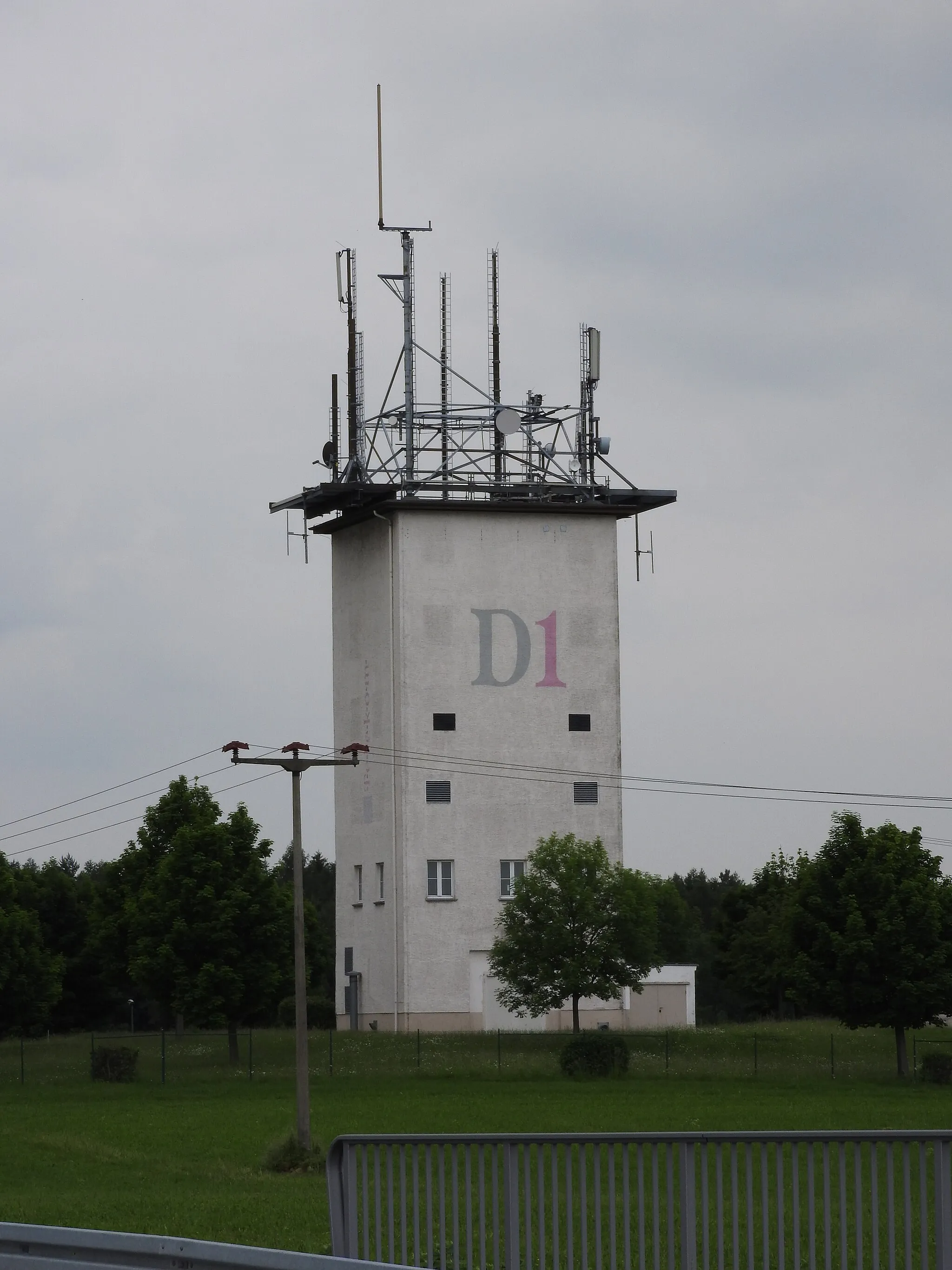 Photo showing: A-Turm Gera-Bocka/Hohe Reuth, Thüringen