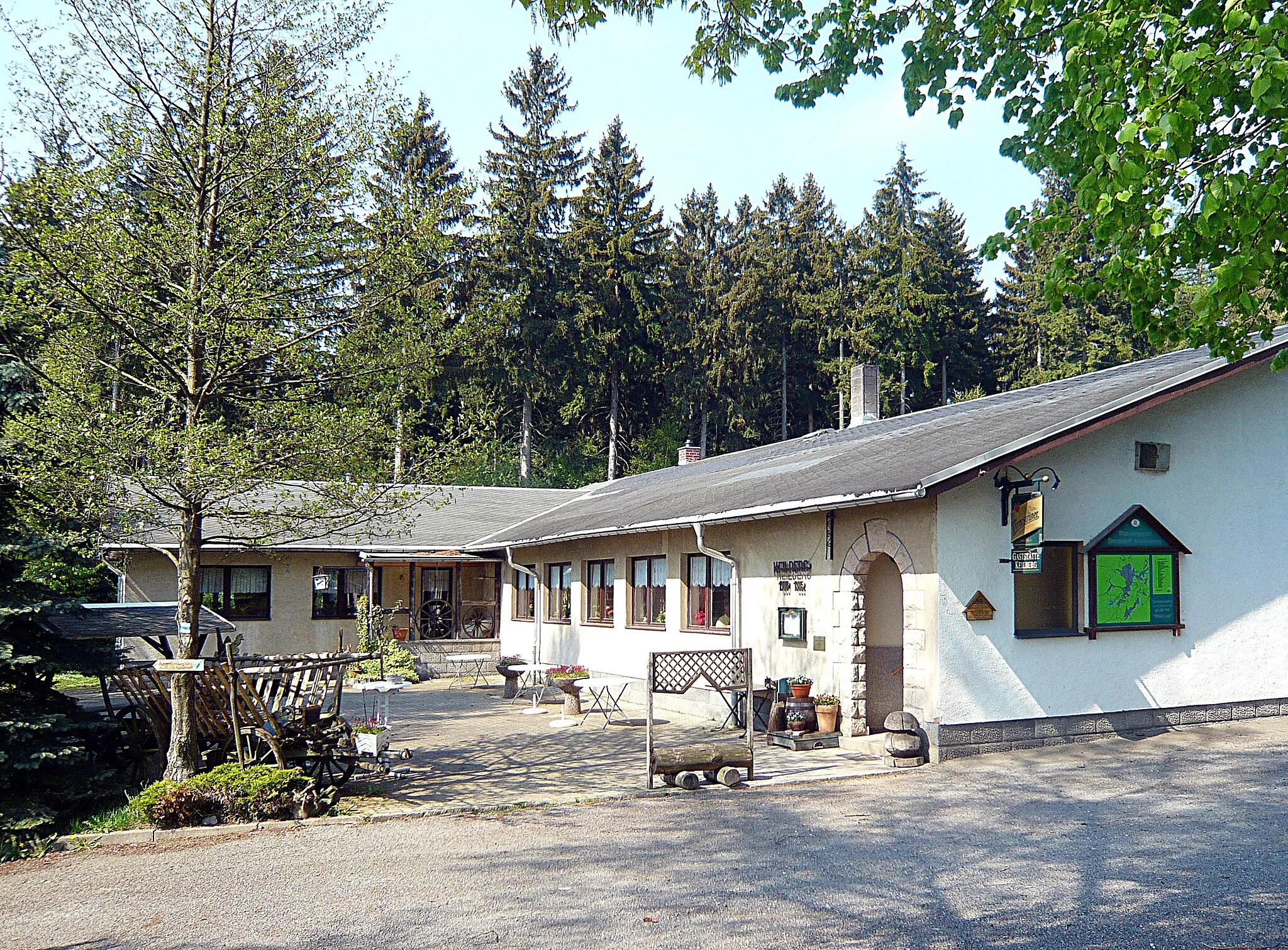 Photo showing: Schneeberg, Keilberg: Keilberghaus