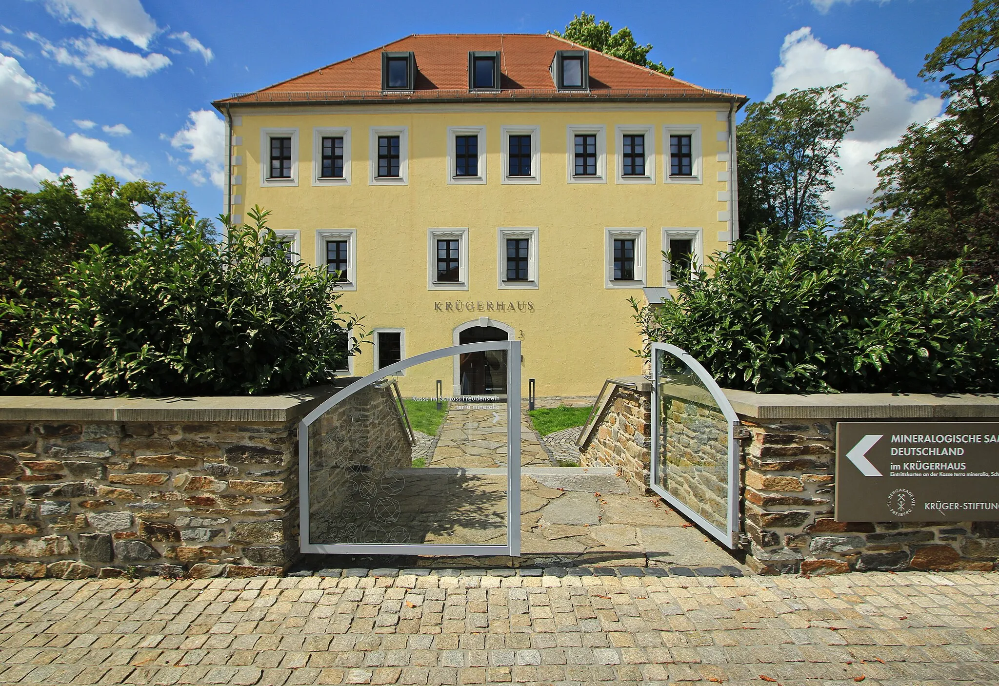 Photo showing: Krügerhaus, Freiberg. Sachsen.