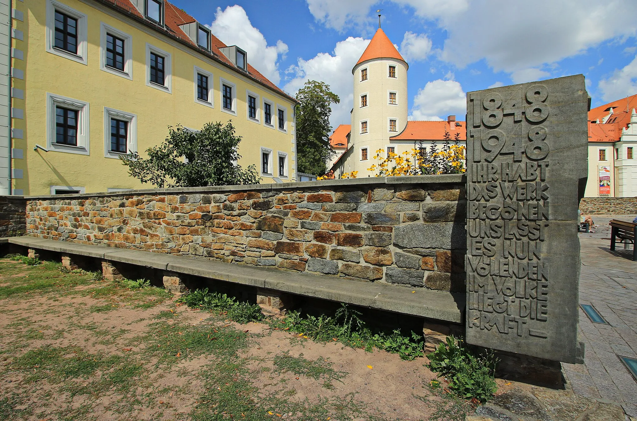 Photo showing: Altstadt Freiberg, Sachsen.