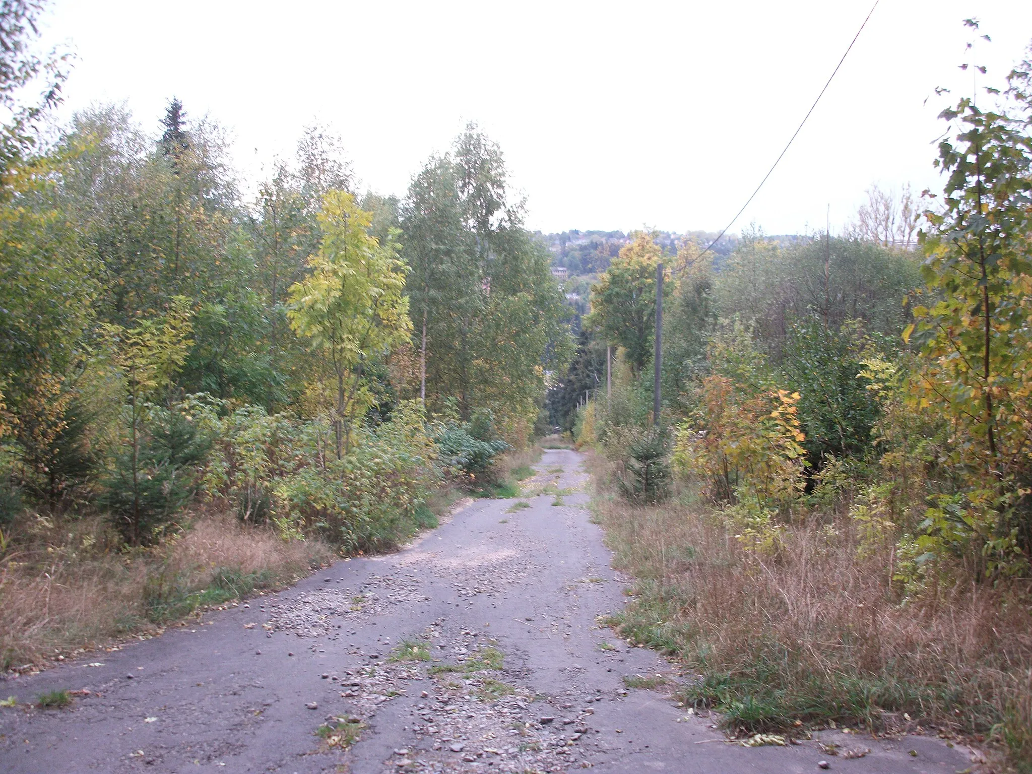 Photo showing: Pachthaus, abgesiedelter oberer Ortsteil