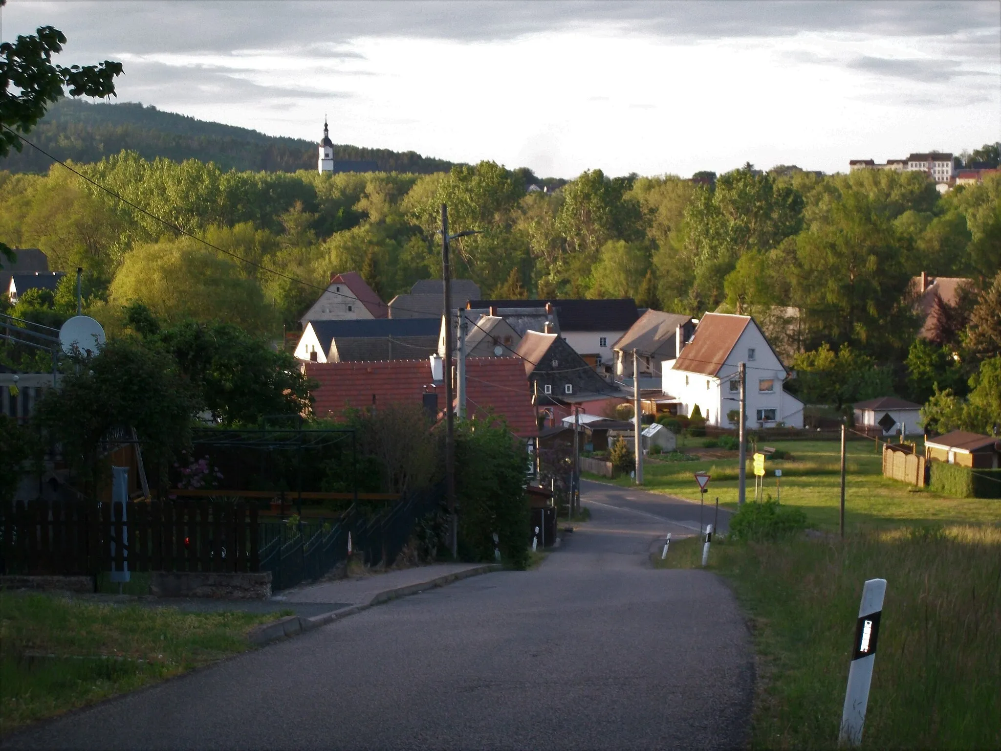 Photo showing: Altzschillen, Ortseingang