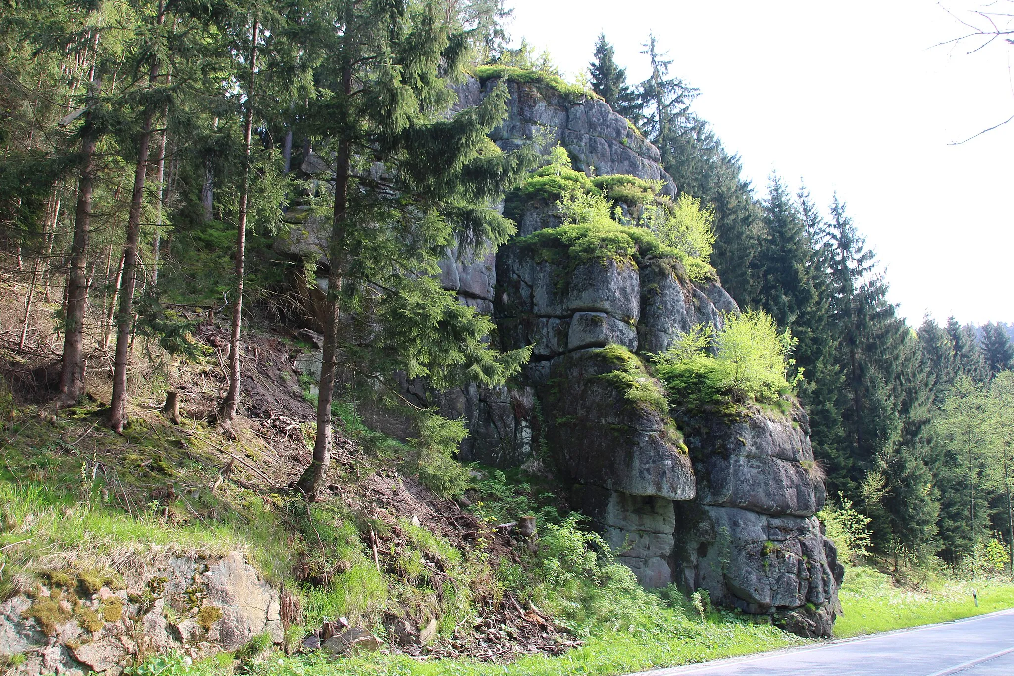 Photo showing: Der Rockenstein …